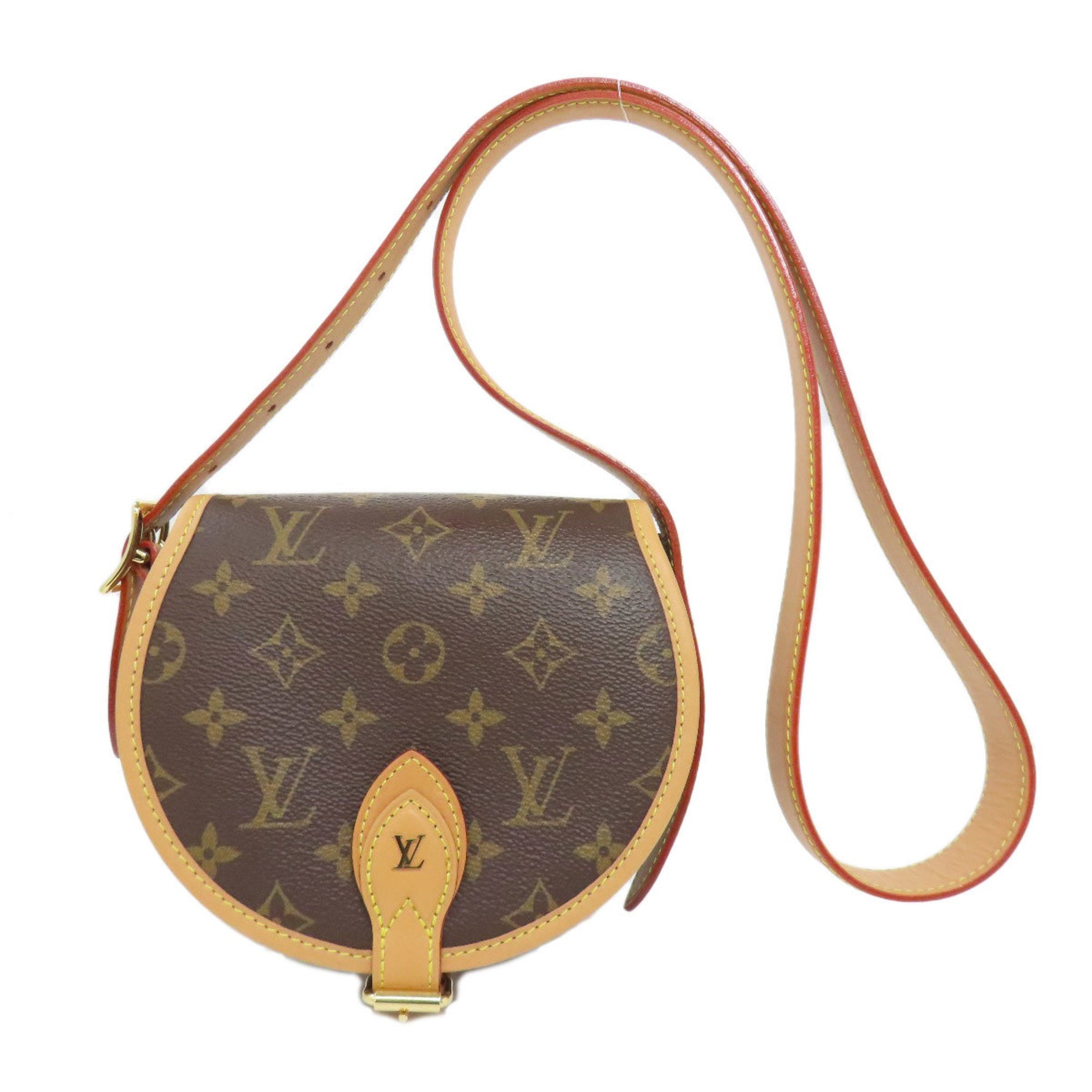 Louis Vuitton Tan Blanc Shoulder Bag Monogram Canvas