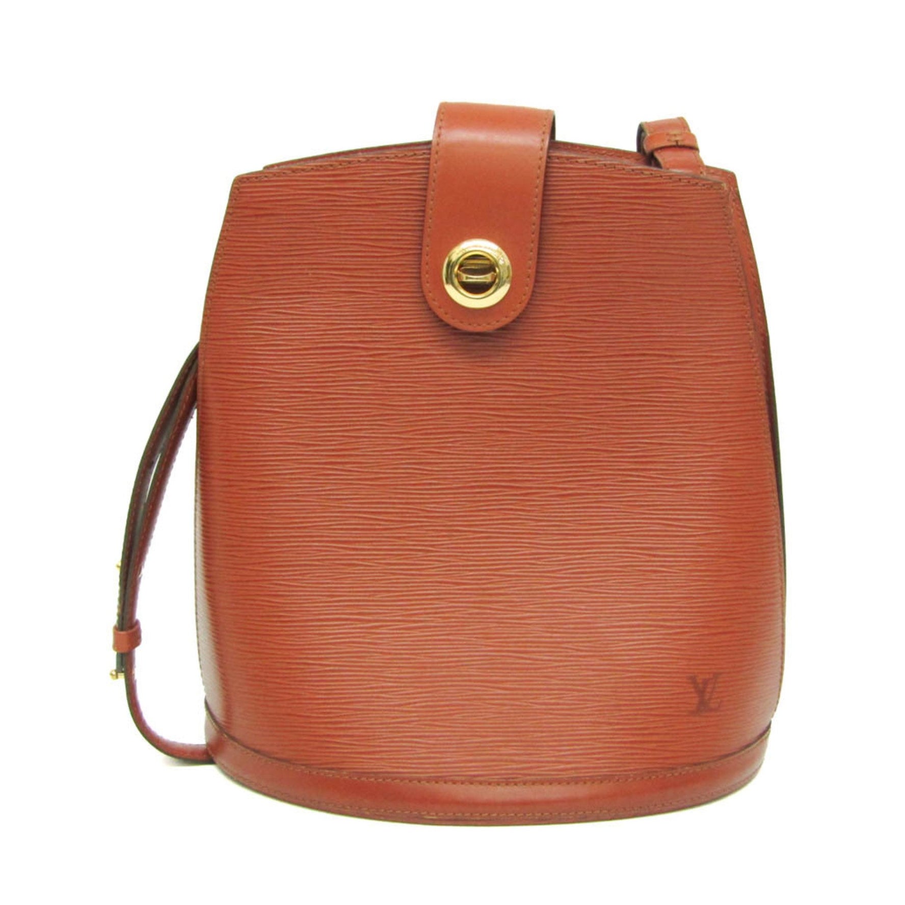 Louis Vuitton Epi Cluny M52253 Women's Shoulder Bag Kenyan Brown