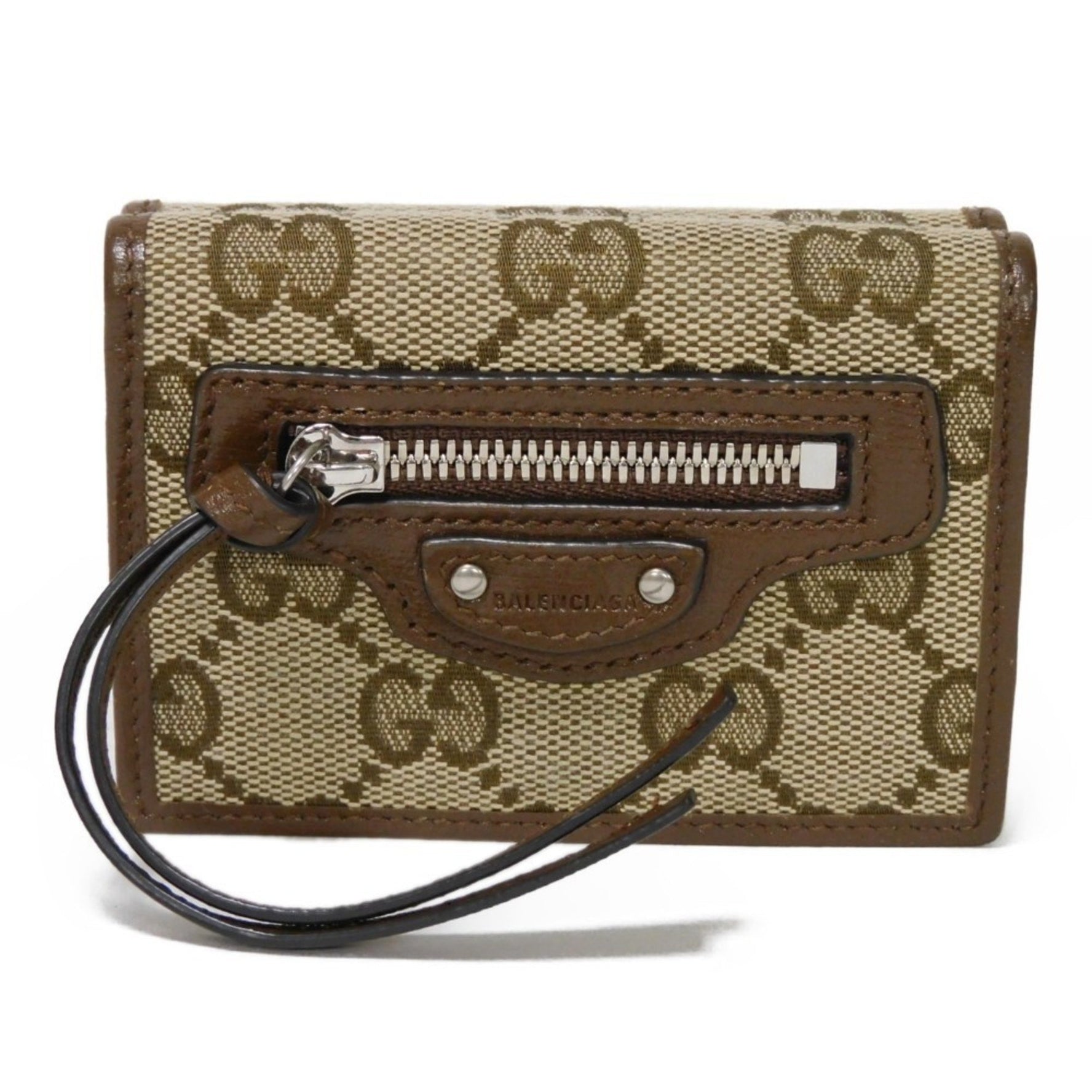 GUCCI Tri-fold Wallet Neo Classic Compact The Hacker Project GG Canvas Balenciaga GY5SN 8563 Men's Women's