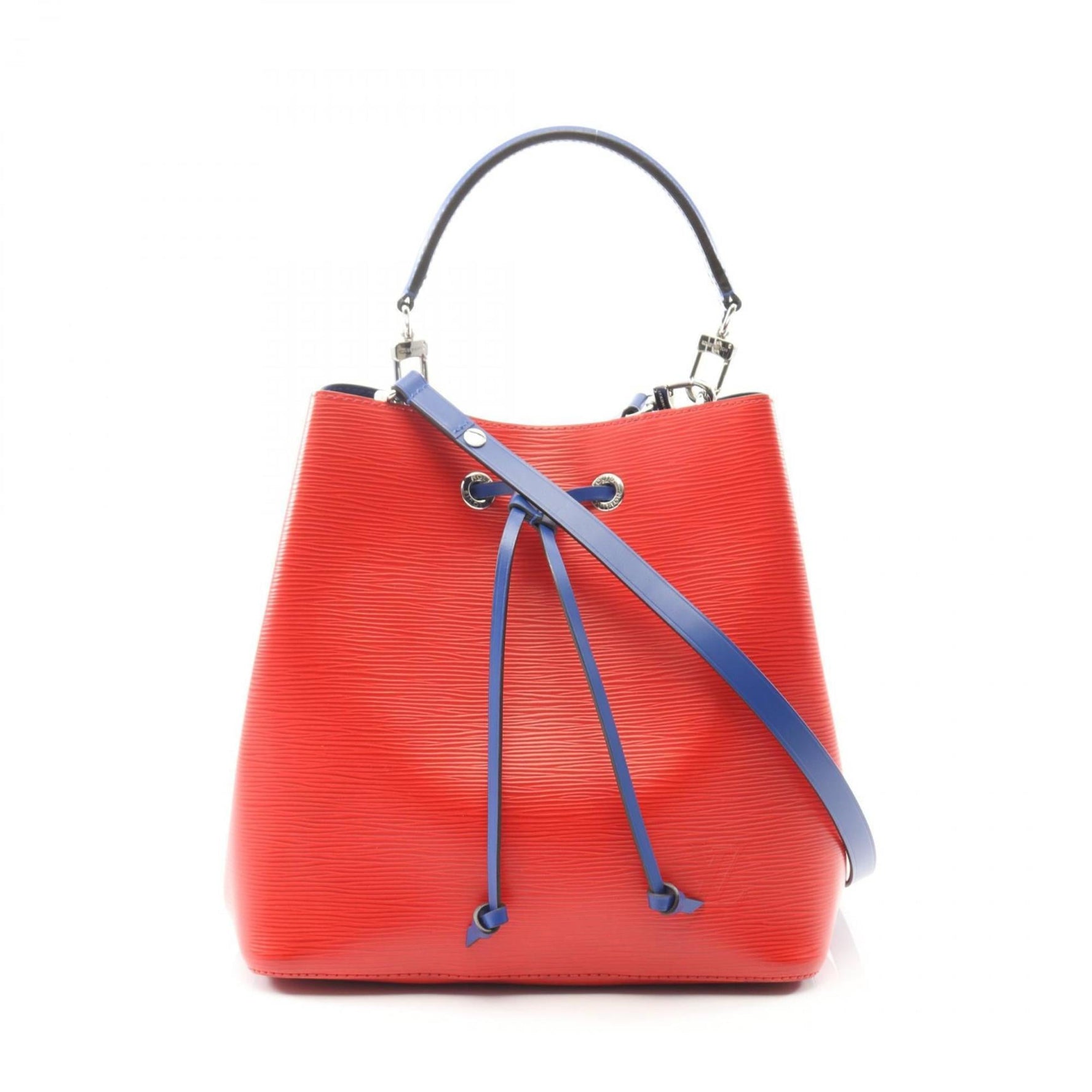 Louis Vuitton NeoNoe Epi Coquelicot Handbag, Leather, Red and Blue