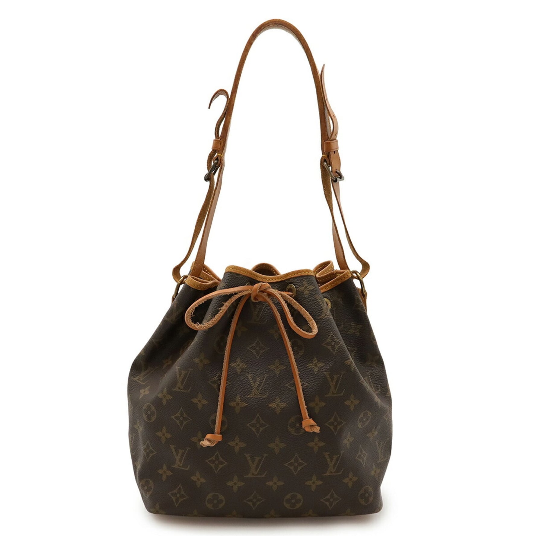 LOUIS VUITTON Monogram Petit Noe Shoulder Bag, Model