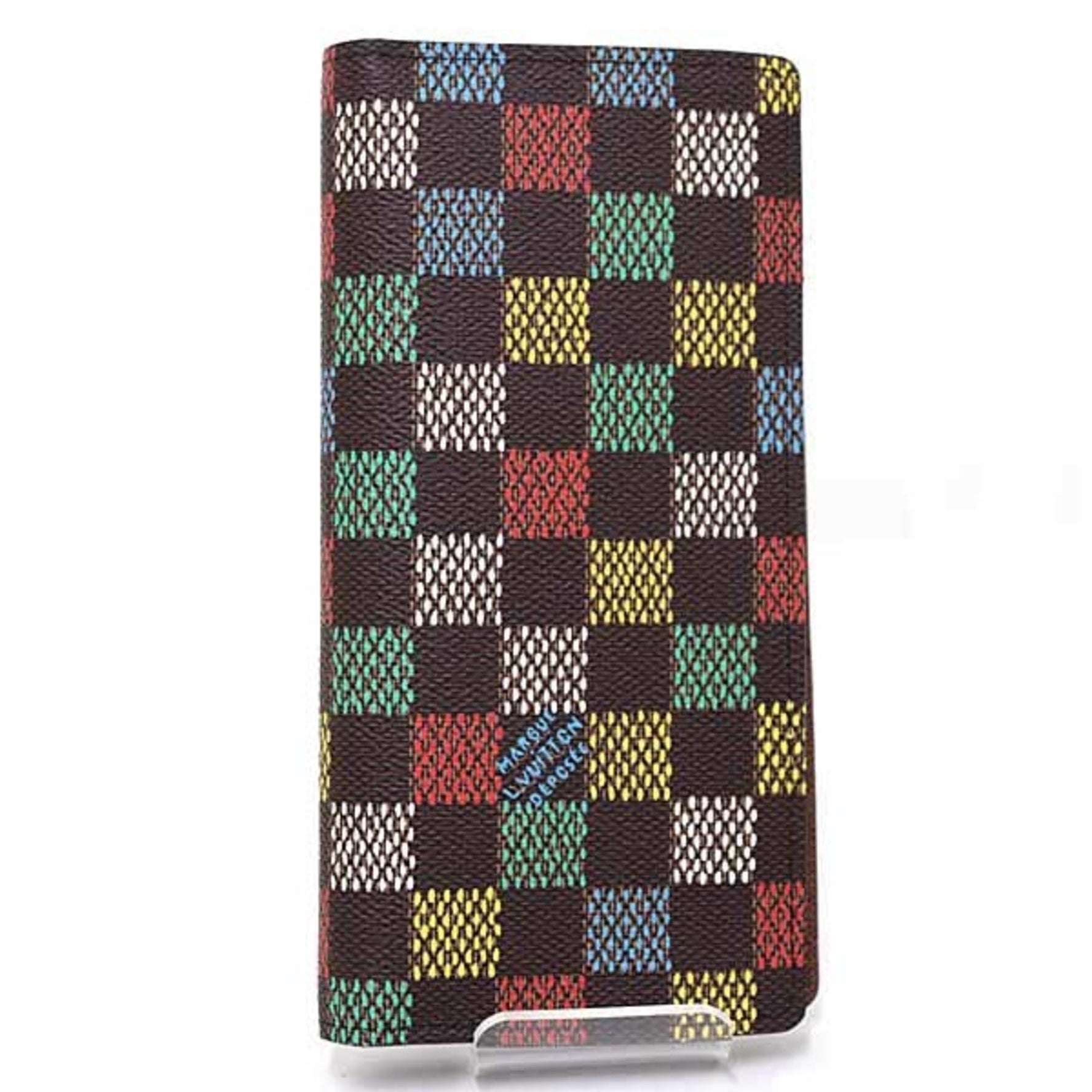 Louis Vuitton Portefeuille Brazza Bi-fold long wallet LV Birds Damier Ebene canvas Multicolor Unused