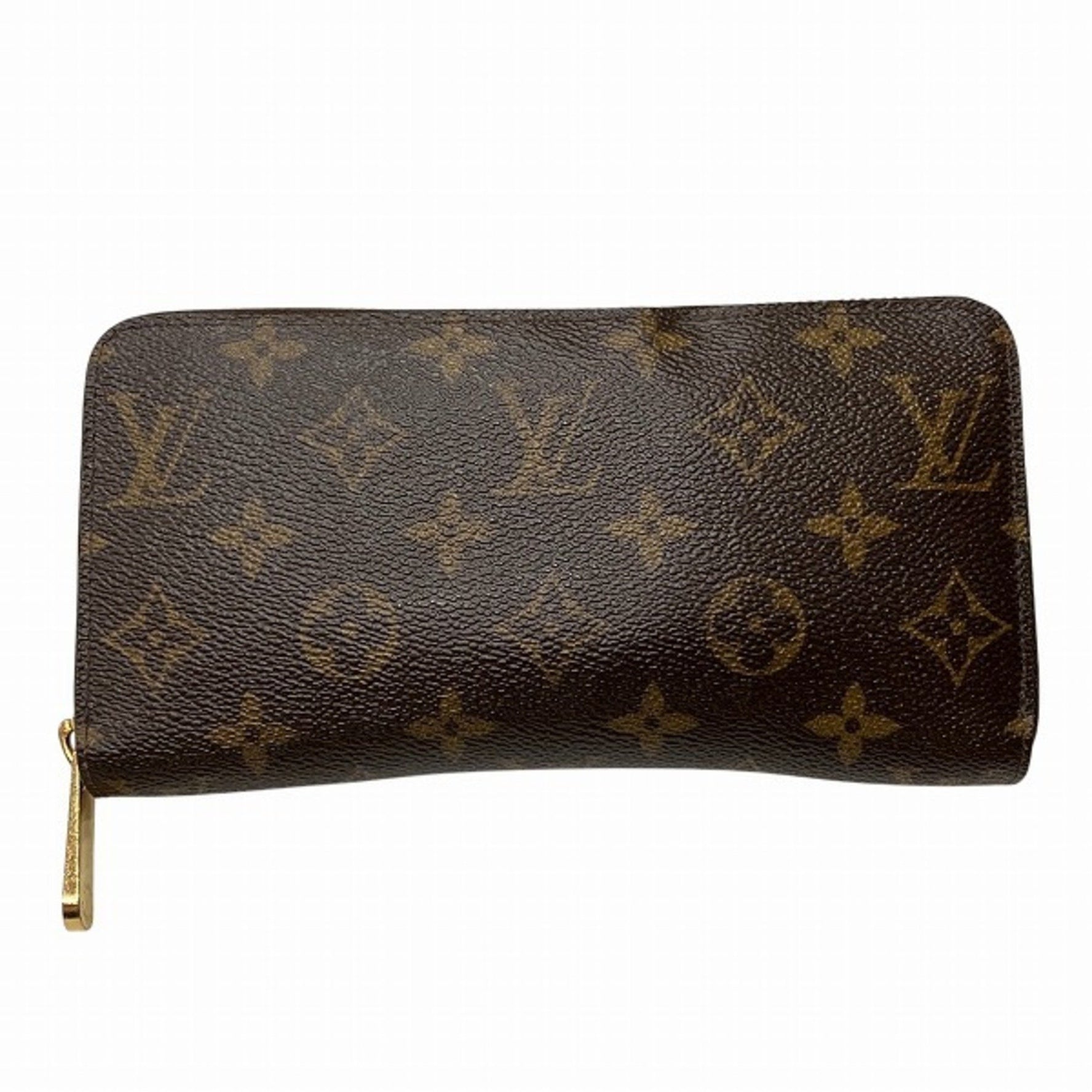 Louis Vuitton Monogram Zippy Wallet Round Long