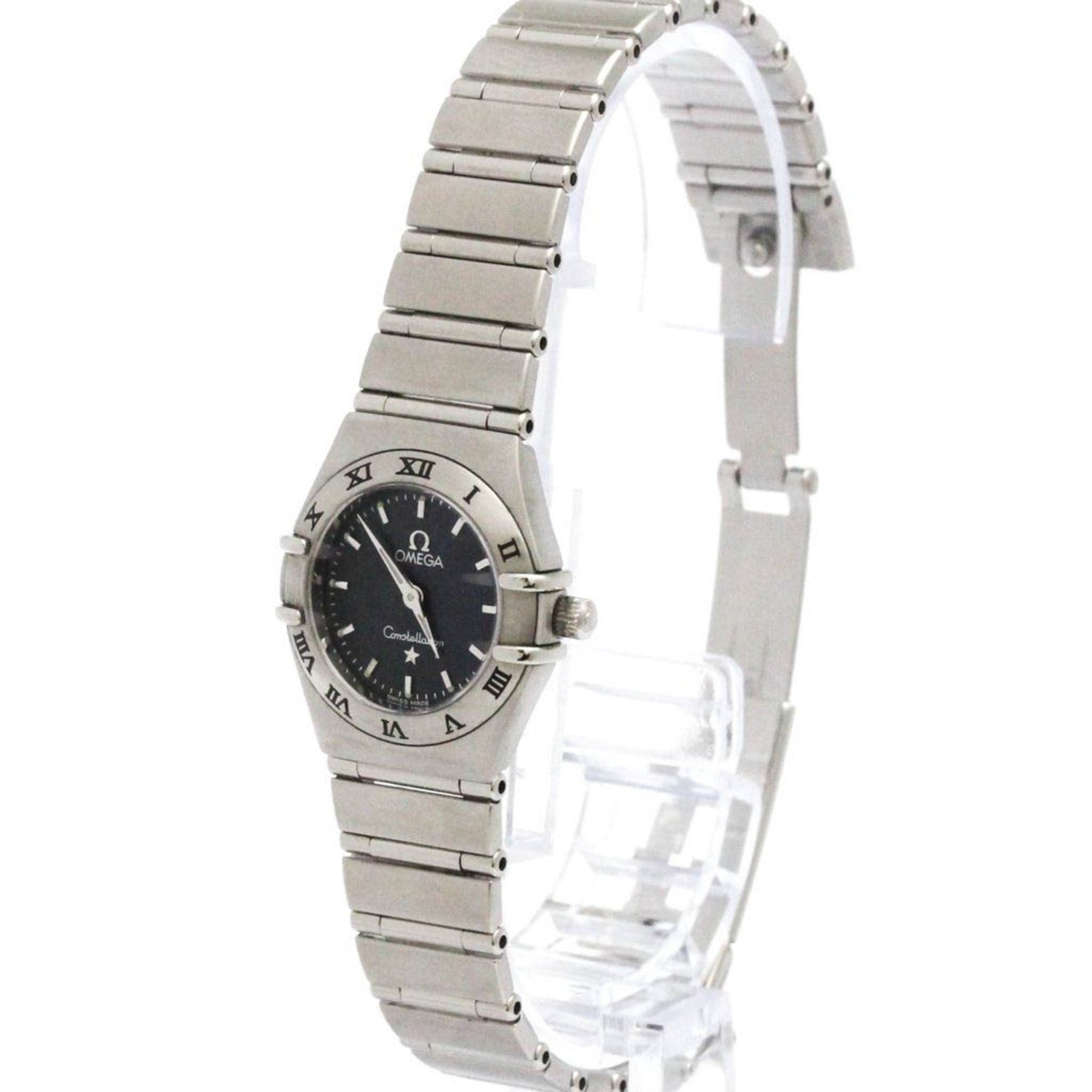 OMEGA Constellation Steel Quartz Ladies Watch 1572.40 Polished