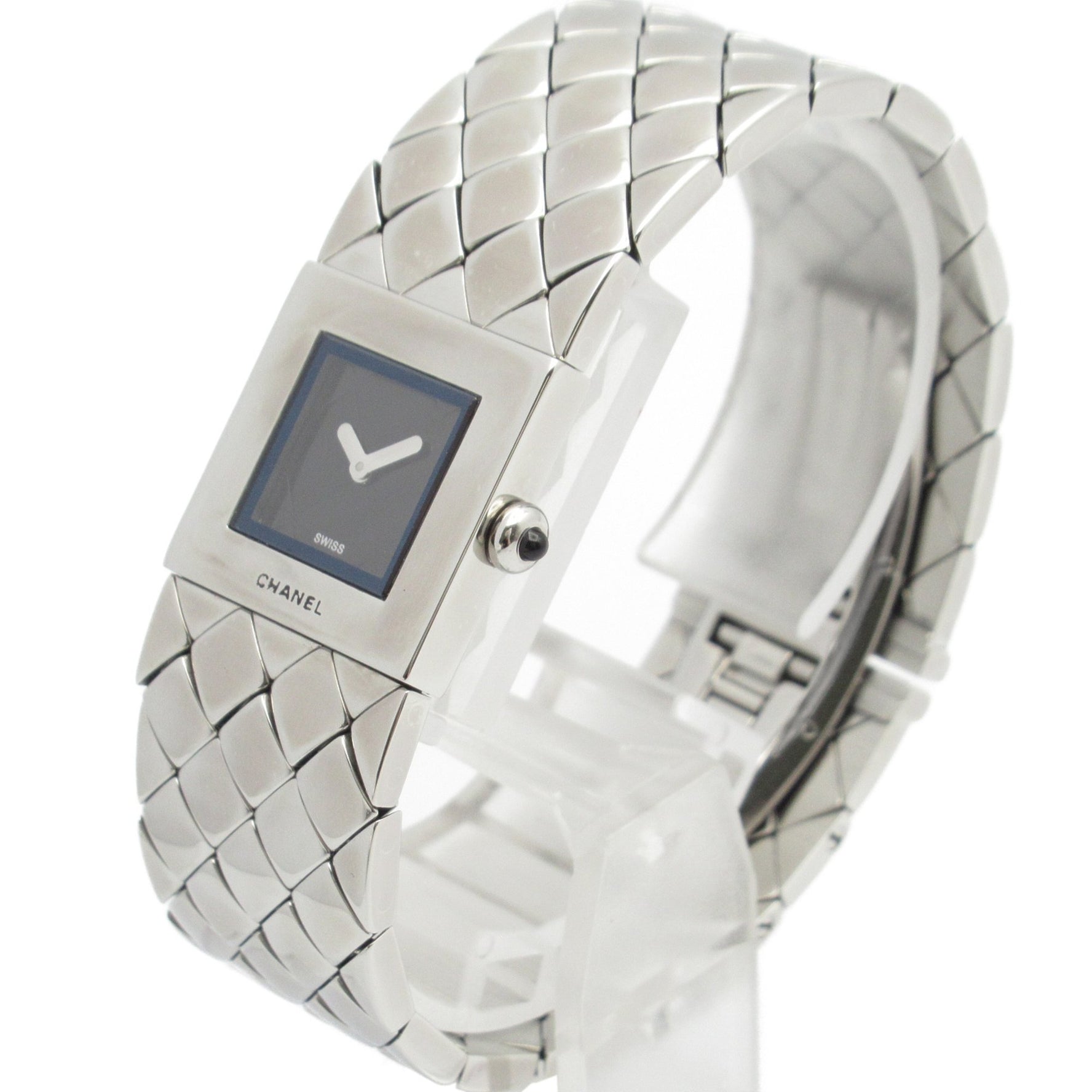CHANEL Matelasse Watch, Stainless Steel