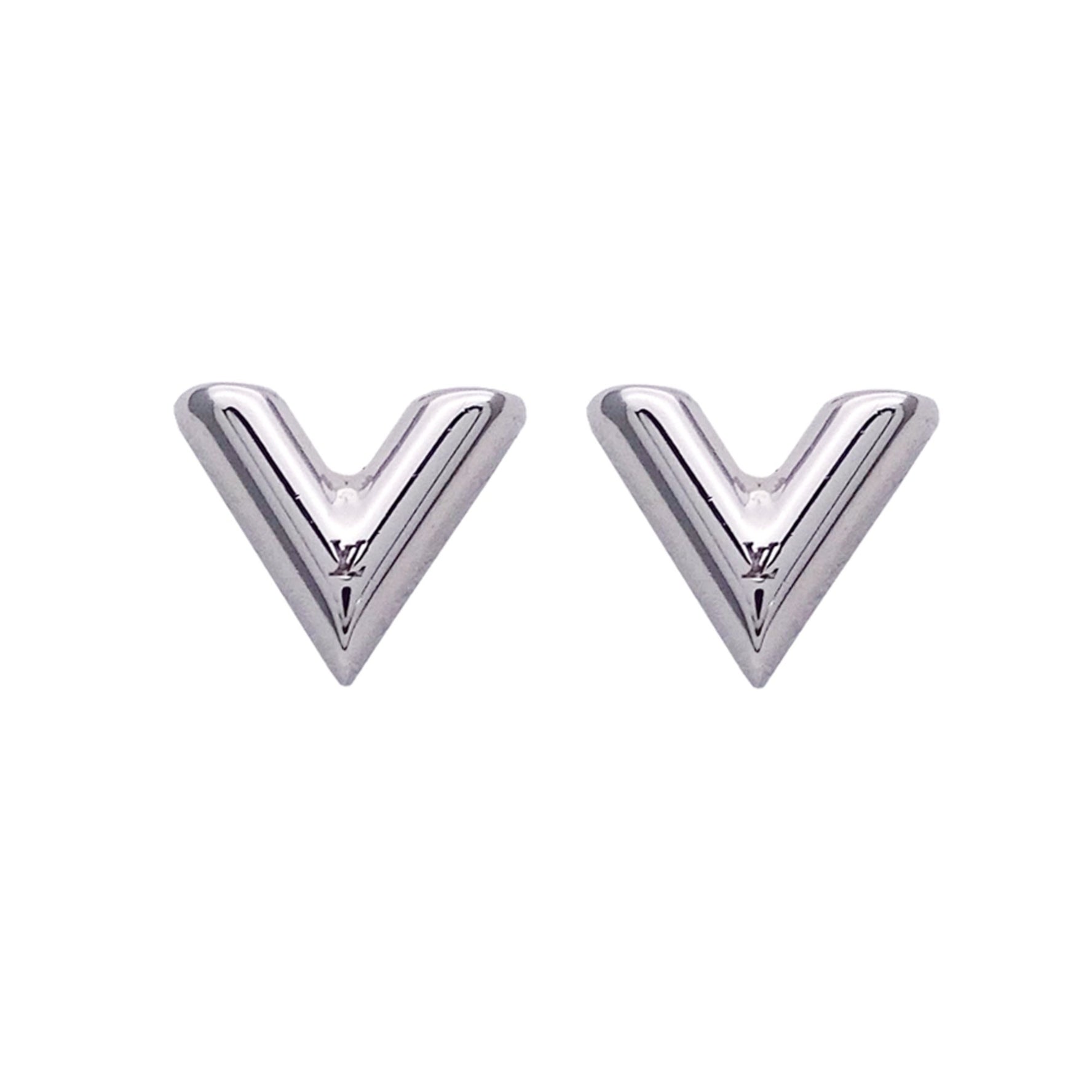Louis Vuitton Essential V Earrings Metal Earrings