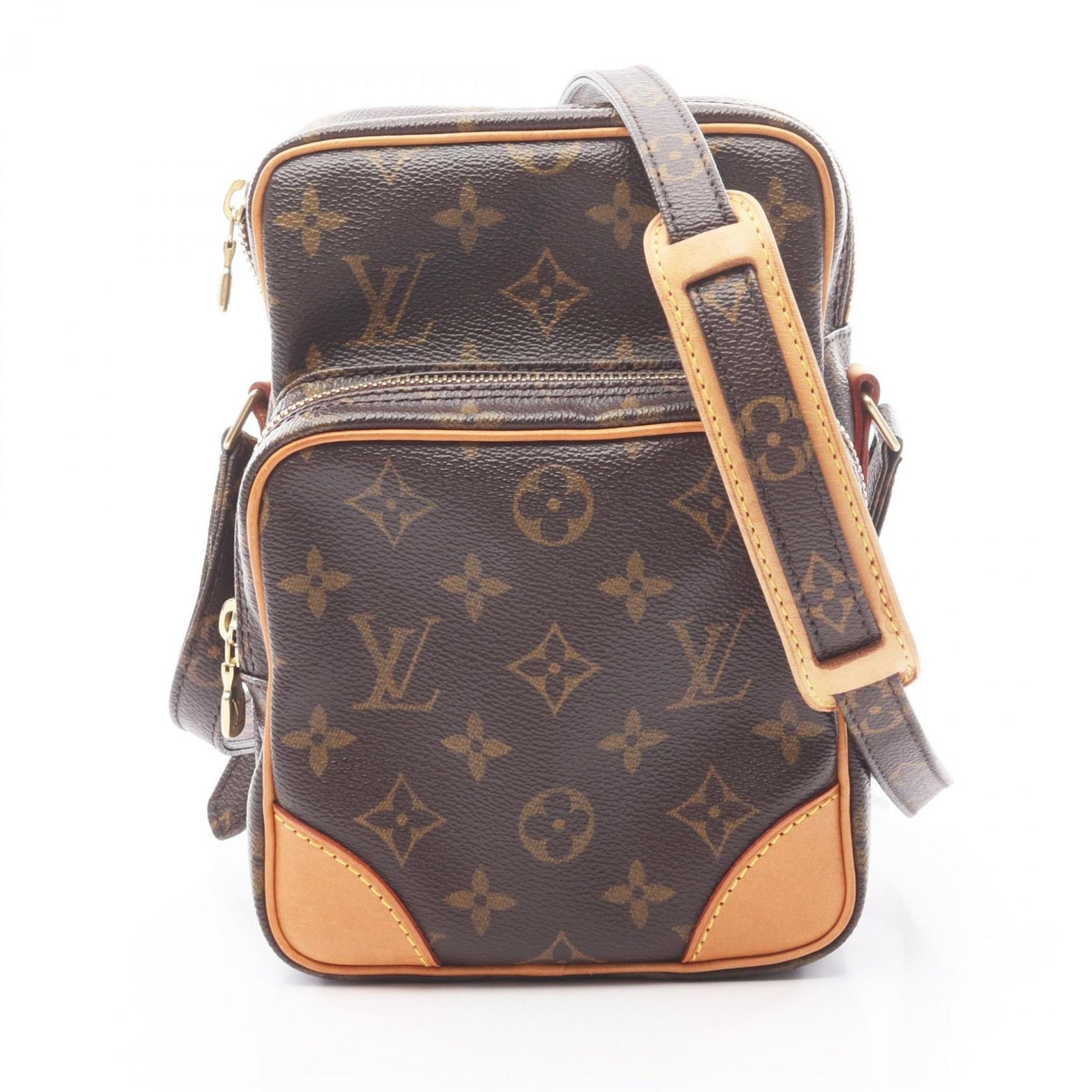 Louis Vuitton Amazon Shoulder Bag, Coated Canvas and Leather, Monogram