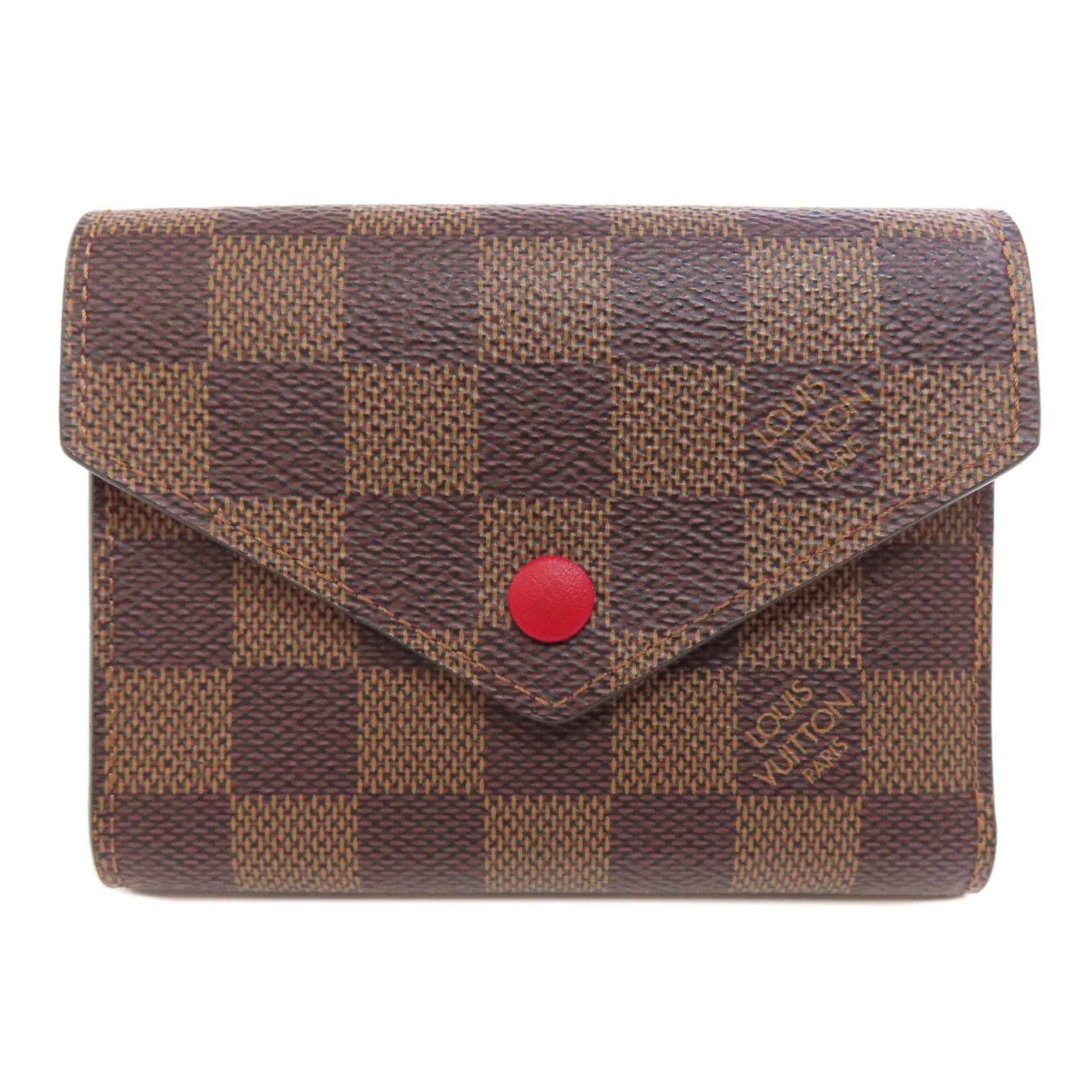 Louis Vuitton Portefeuille Victorine Bi-fold Wallet Damier Canvas