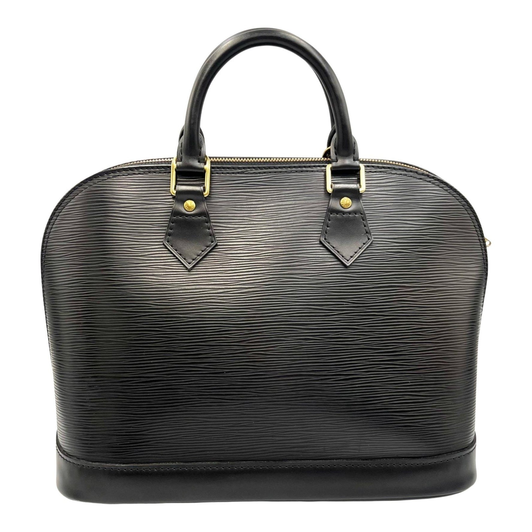 Louis Vuitton Alma Epi Handbag Leather