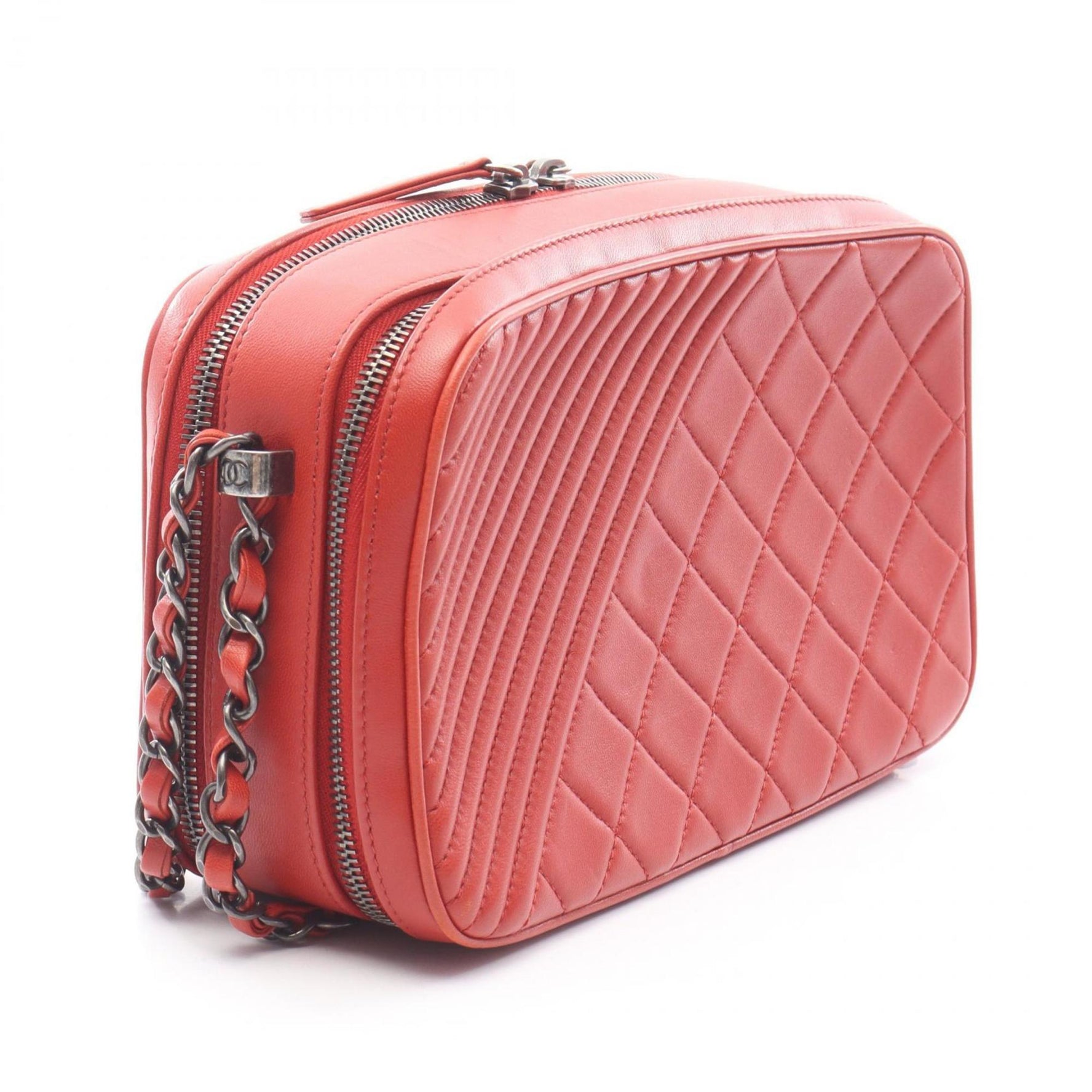 CHANEL Coco Boy Camera Bag Shoulder in Lambskin