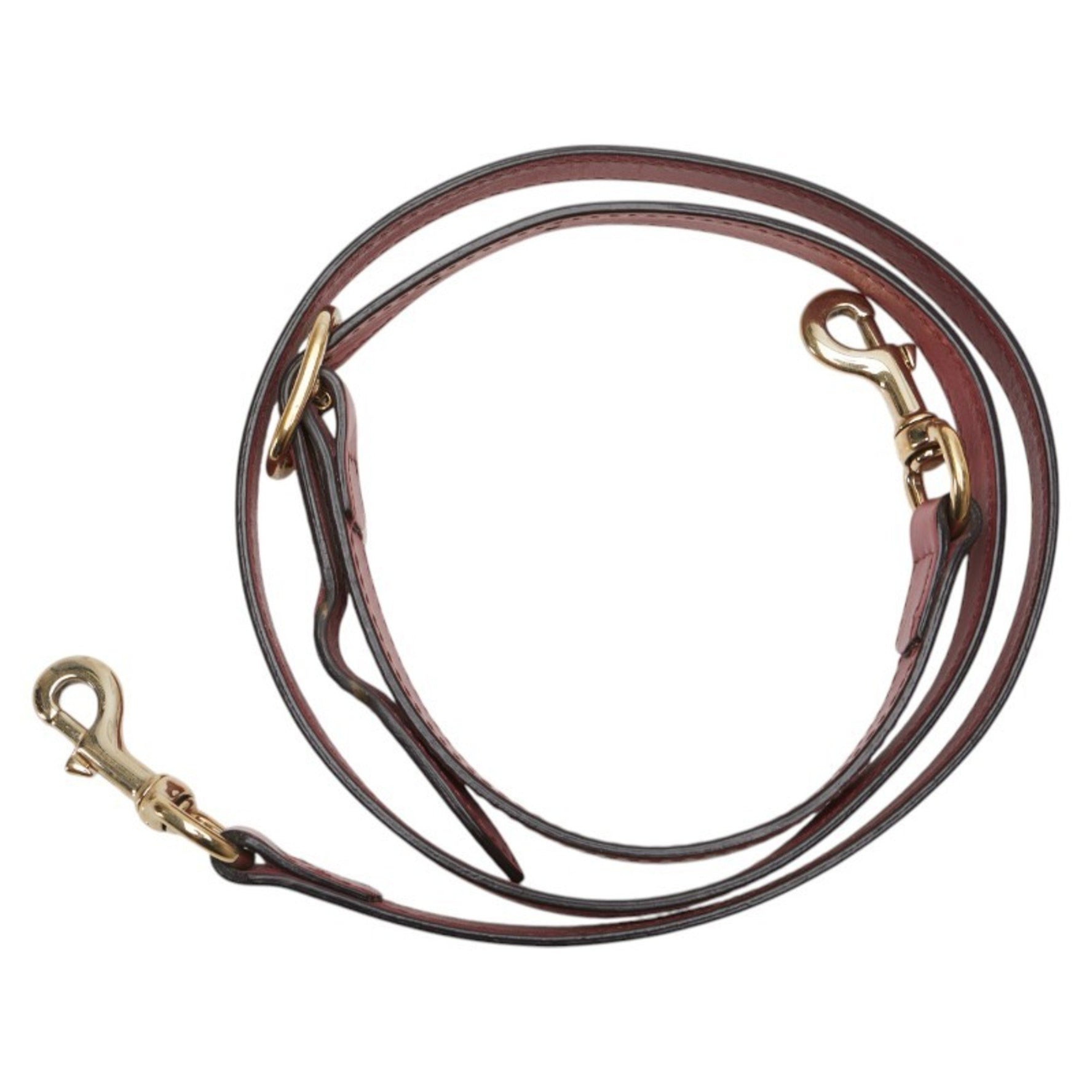 Gucci shoulder strap, leather