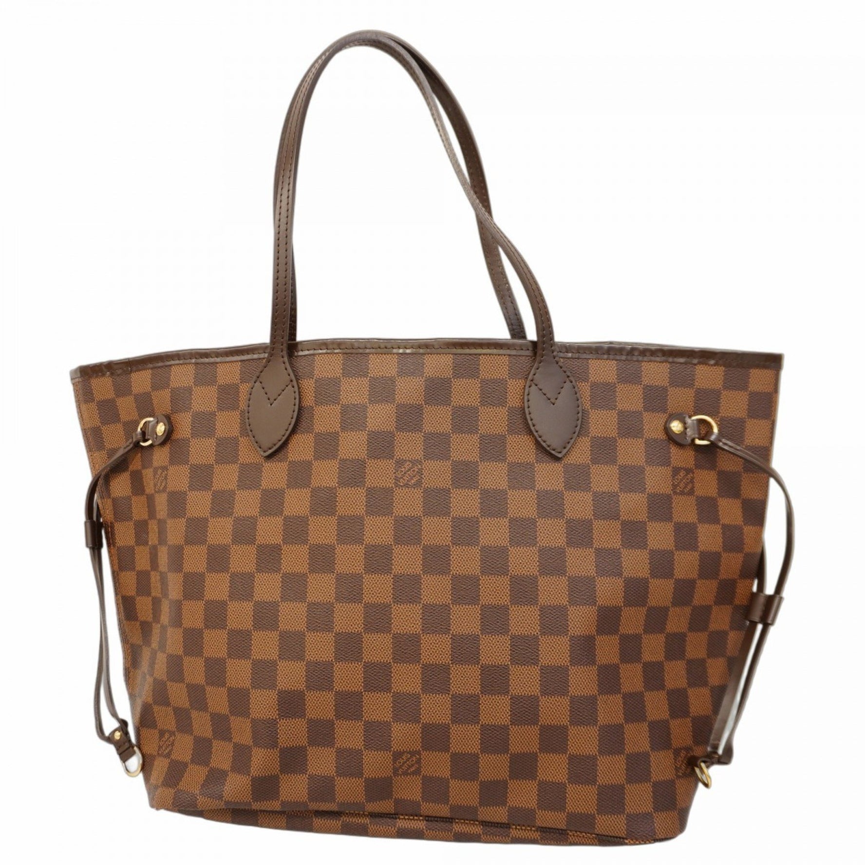 Louis Vuitton Damier Neverfull MM Tote Bag N51105 Ebene Women's