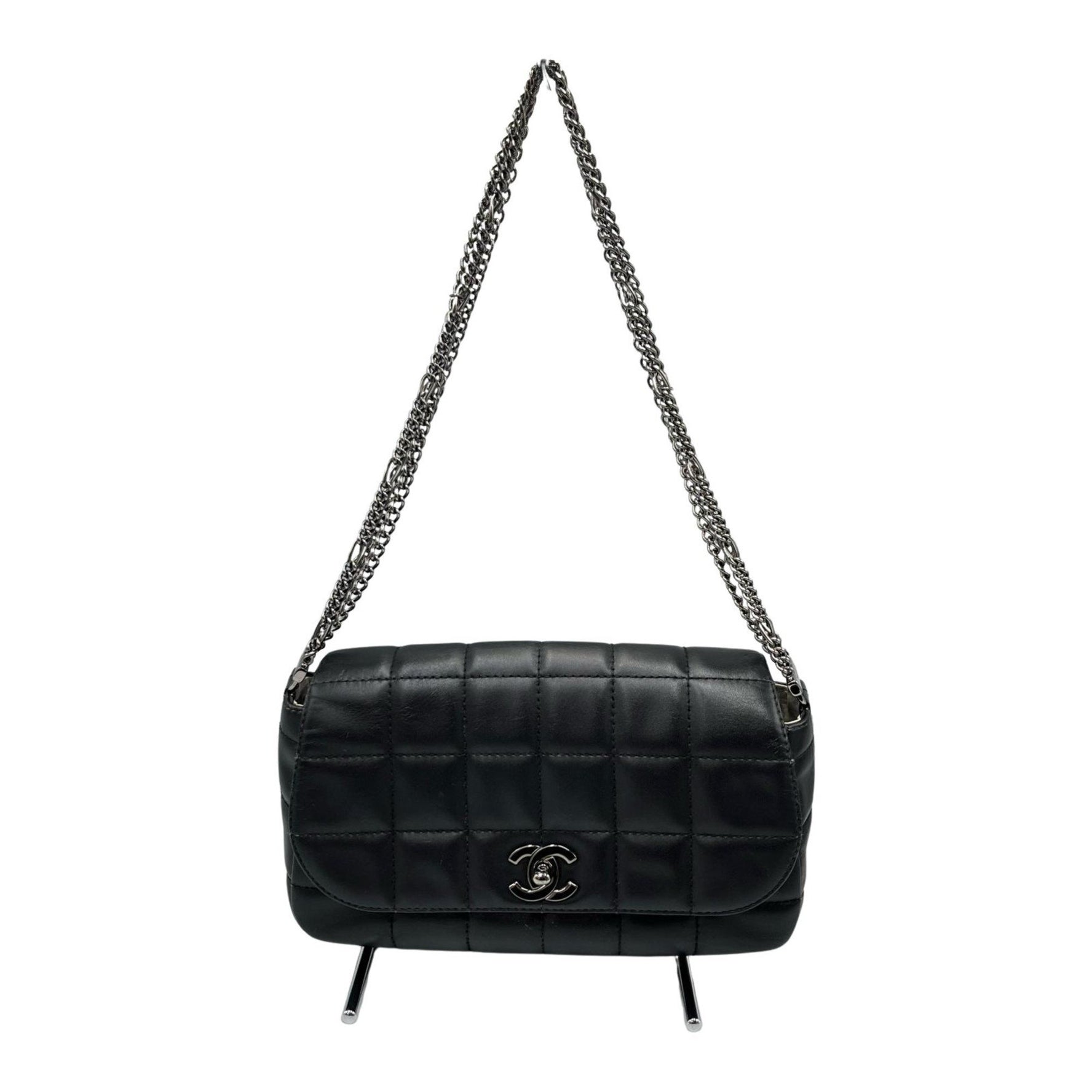 CHANEL Chocobar Handbag in Lambskin