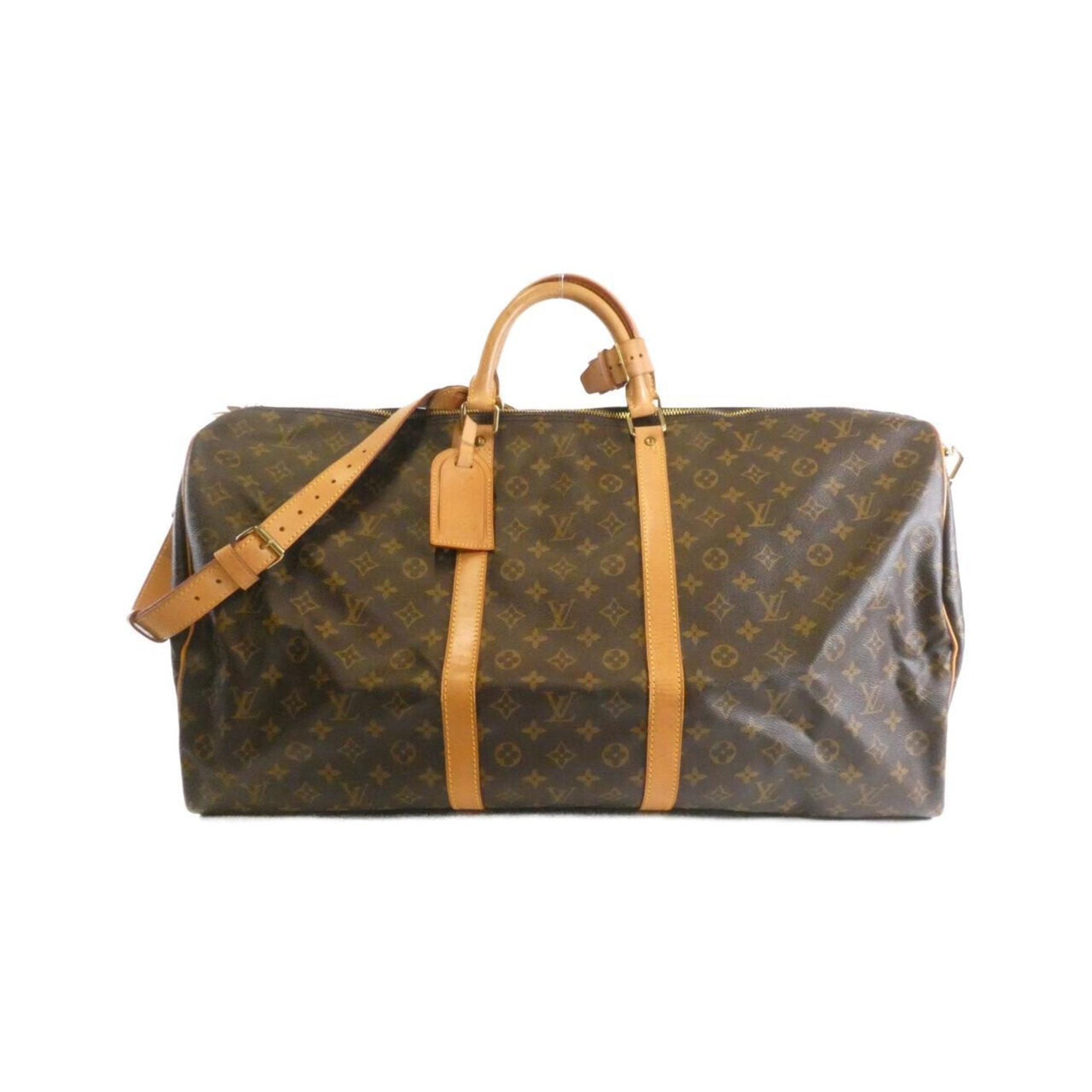 Louis Vuitton Monogram Keepall Bandouliere Boston Bag