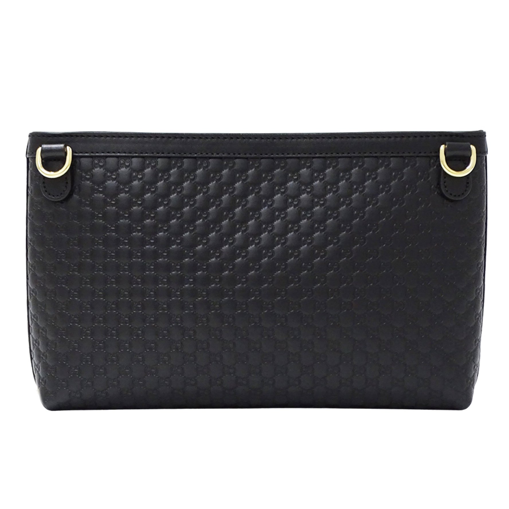 Gucci bag ladies brand shoulder clutch micro GG shima leather mini small