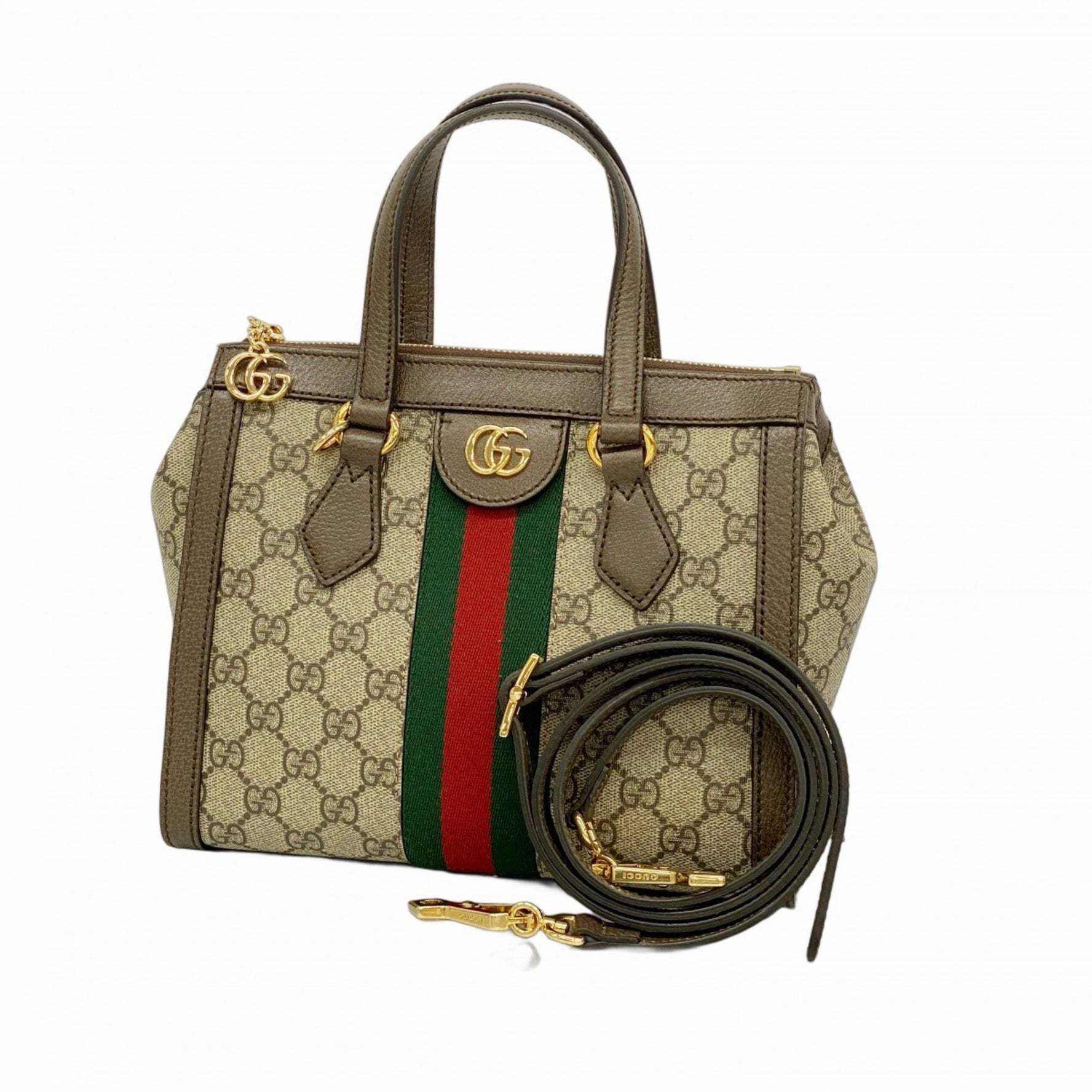 Gucci Ophidia handbag brown women's