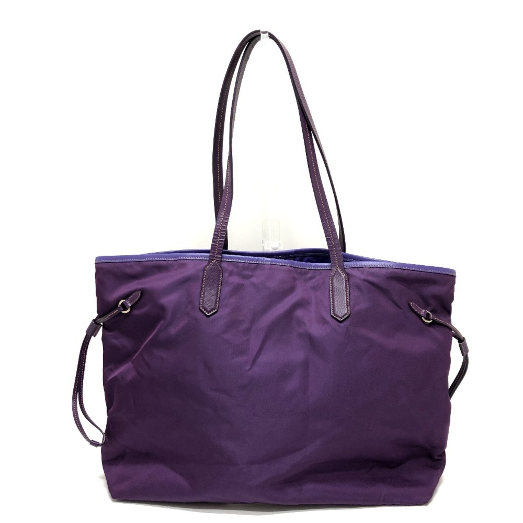 PRADA Shoulder Bag, Logo, Tote Saffiano Leather