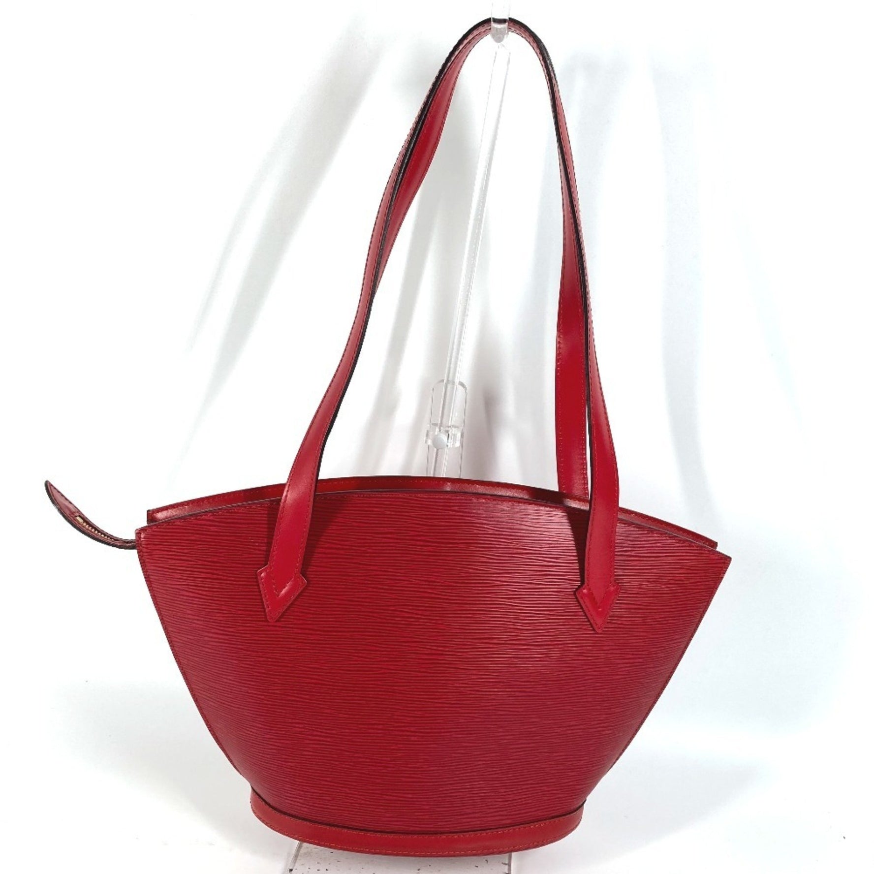 LOUIS VUITTON M52267 Epi Saint-Jacques Shopping Tote Bag, Shoulder Leather, Women's, Castilian Red
