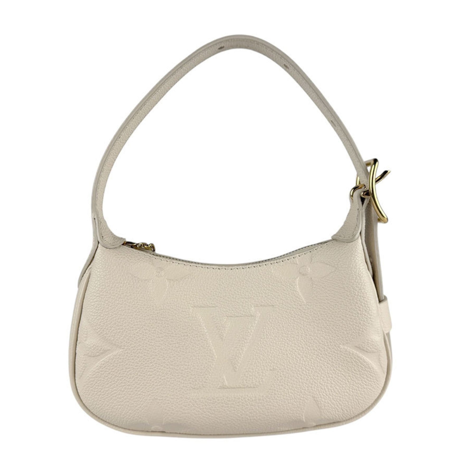 Louis Vuitton Mini Moon Monogram Empreinte Handbag, Light Beige and Gold