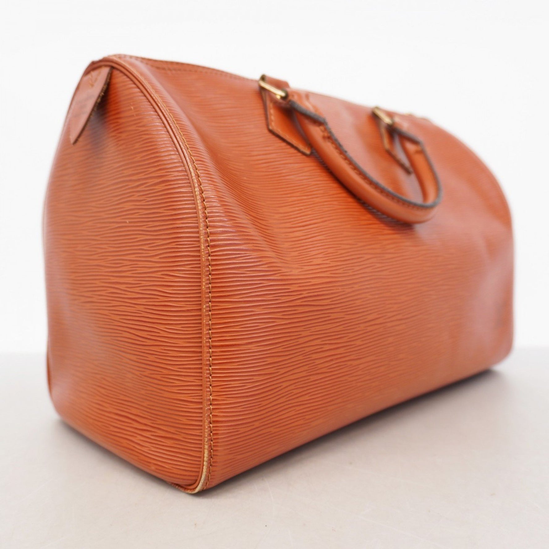 Louis Vuitton Epi Speedy 30 Handbag M43003 Kenya Brown Women's