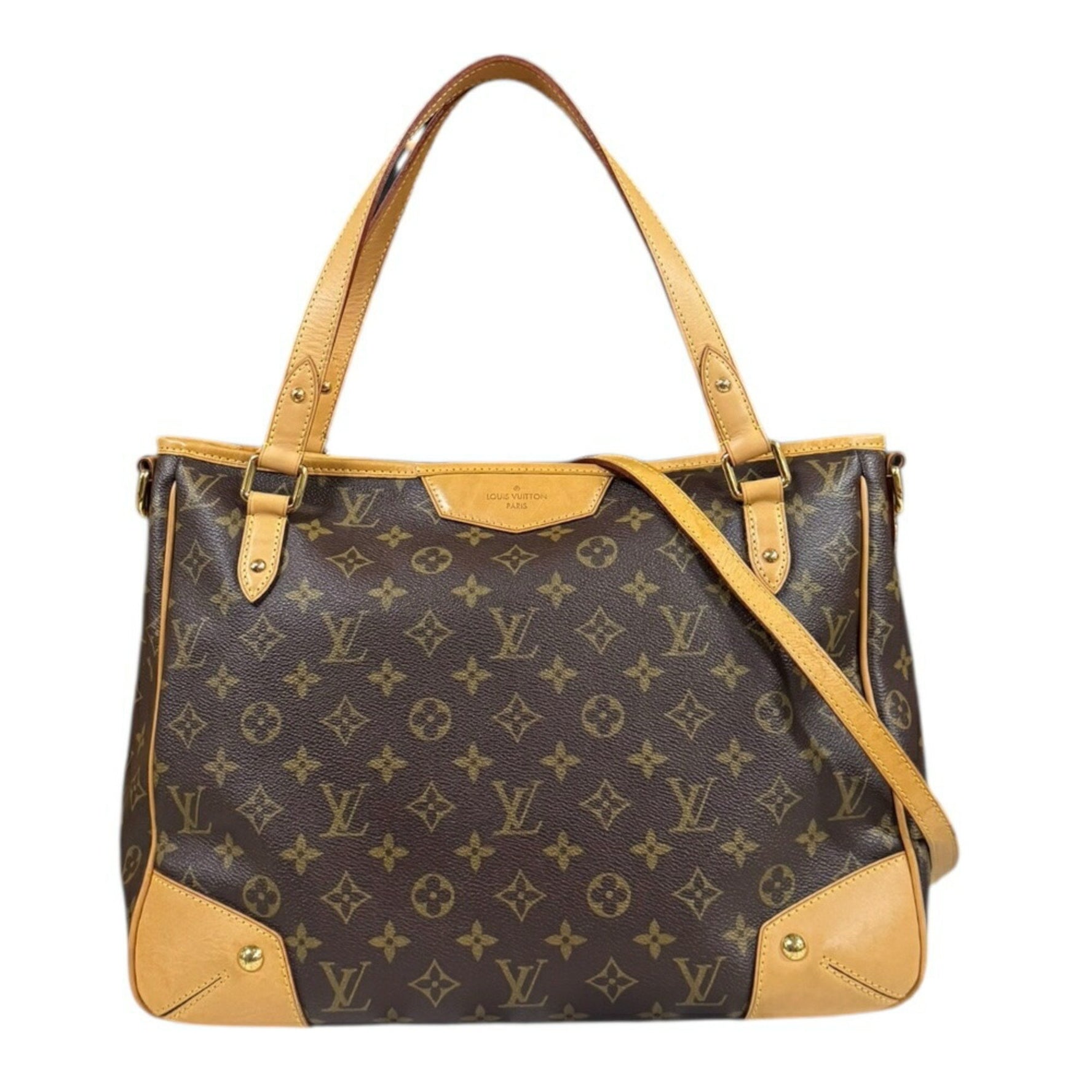 Louis Vuitton Estrella MM Monogram Shoulder Bag Canvas Brown