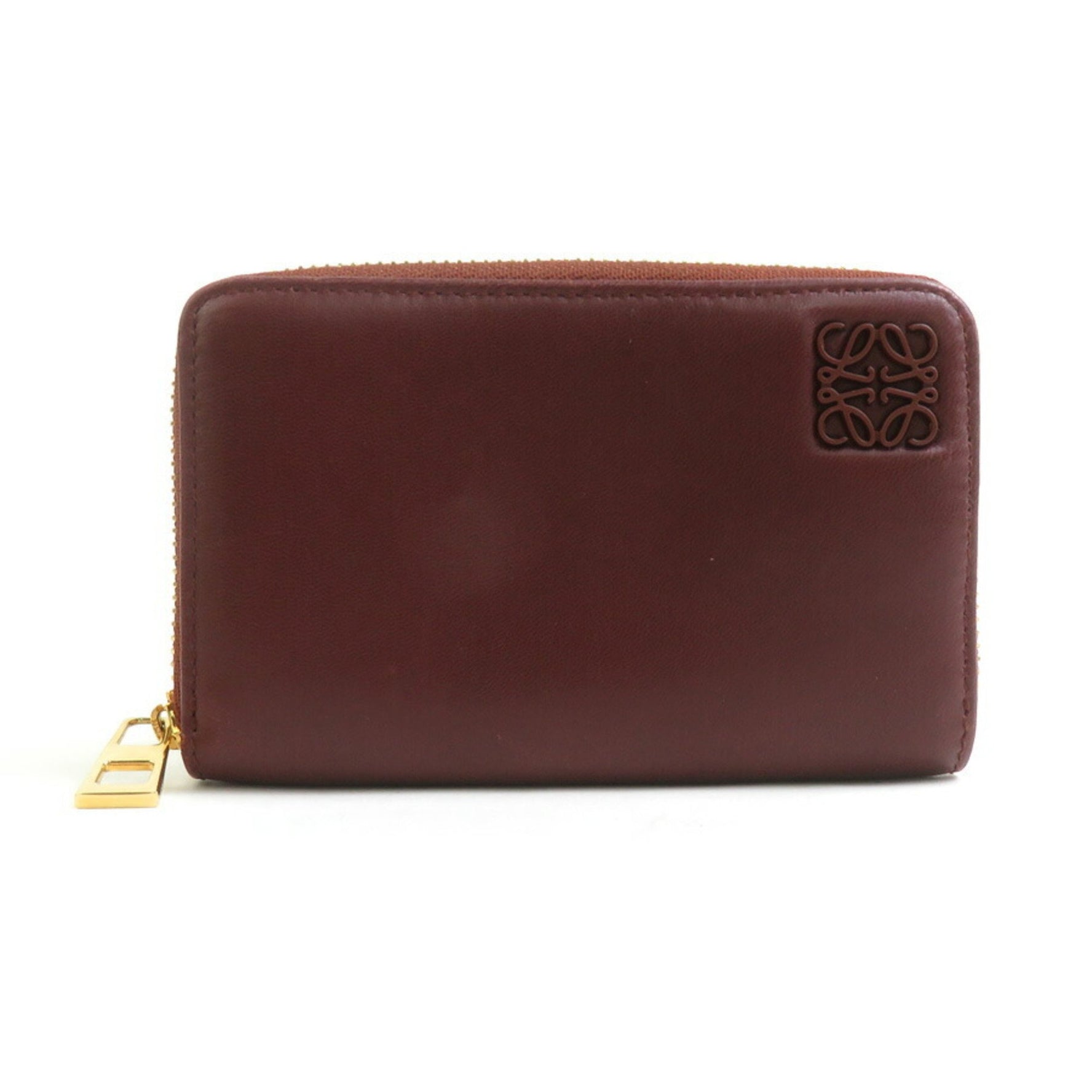 LOEWE Anagram Wallet/Coin Case, Leather, Men's/Women's