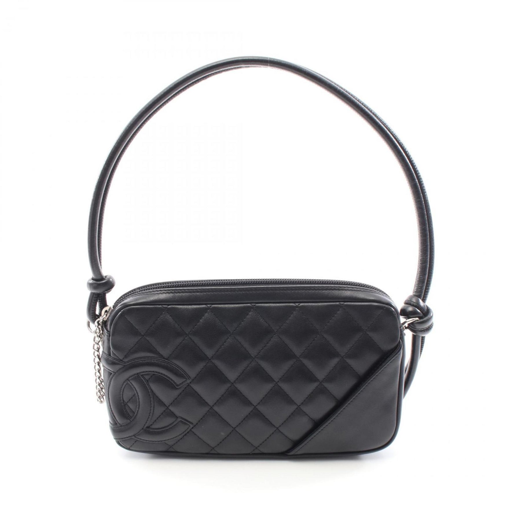 CHANEL Cambon Line Handbag, Lambskin
