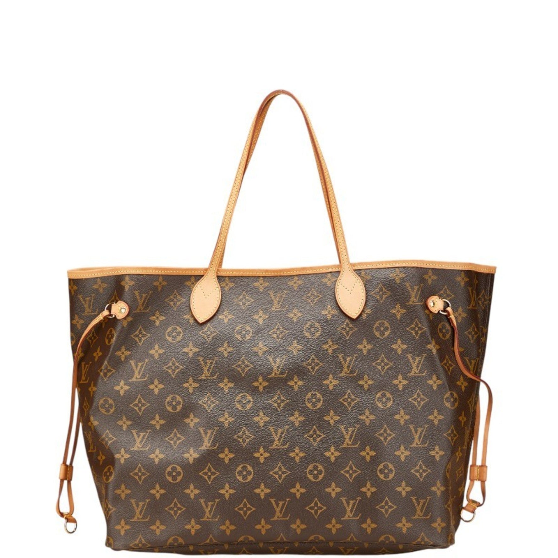 Louis Vuitton Monogram Neverfull GM Tote Bag/Shoulder Bag Leather LOUIS VUITTON