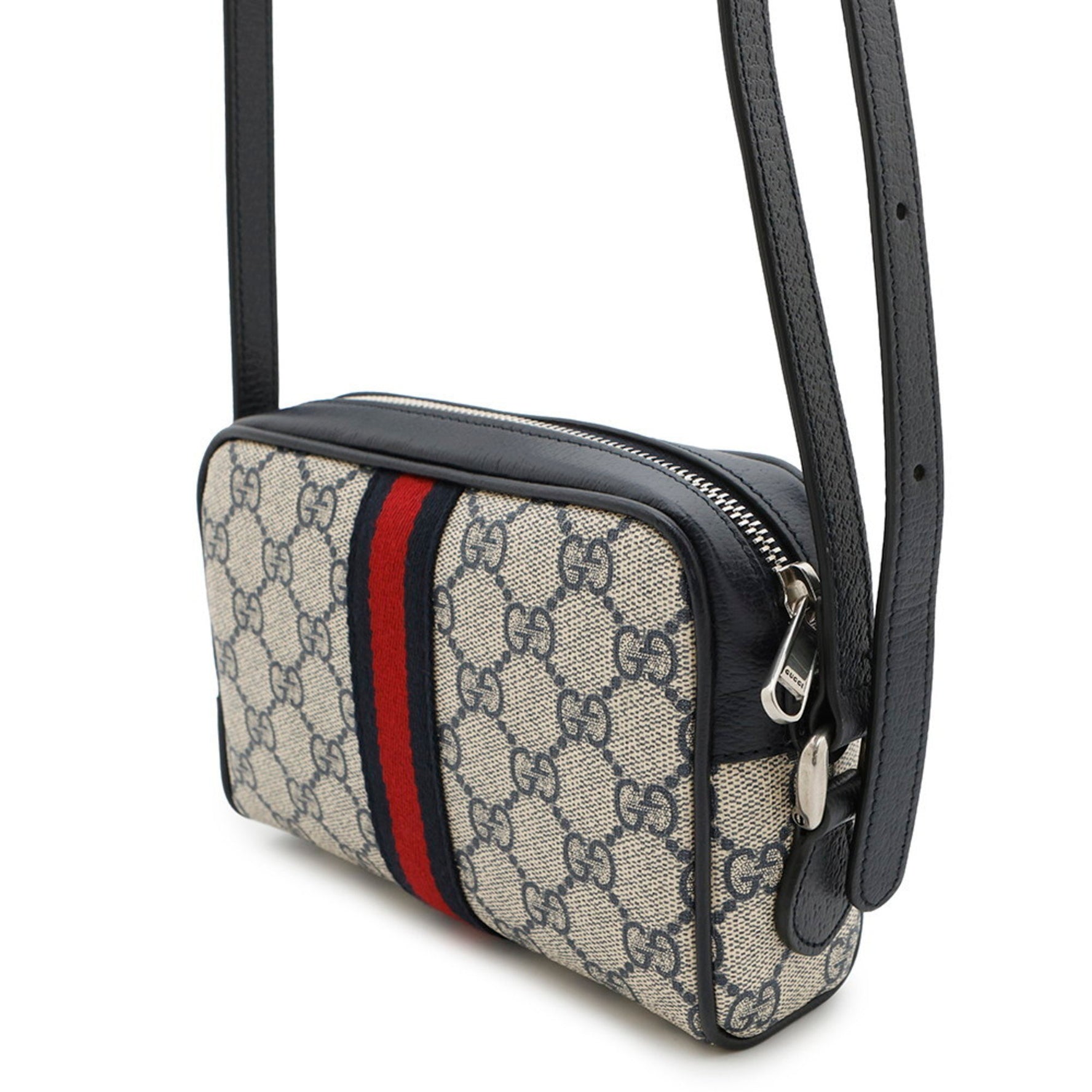 Gucci Mini Ophidia Shoulder Bag in GG Supreme Leather GUCCI