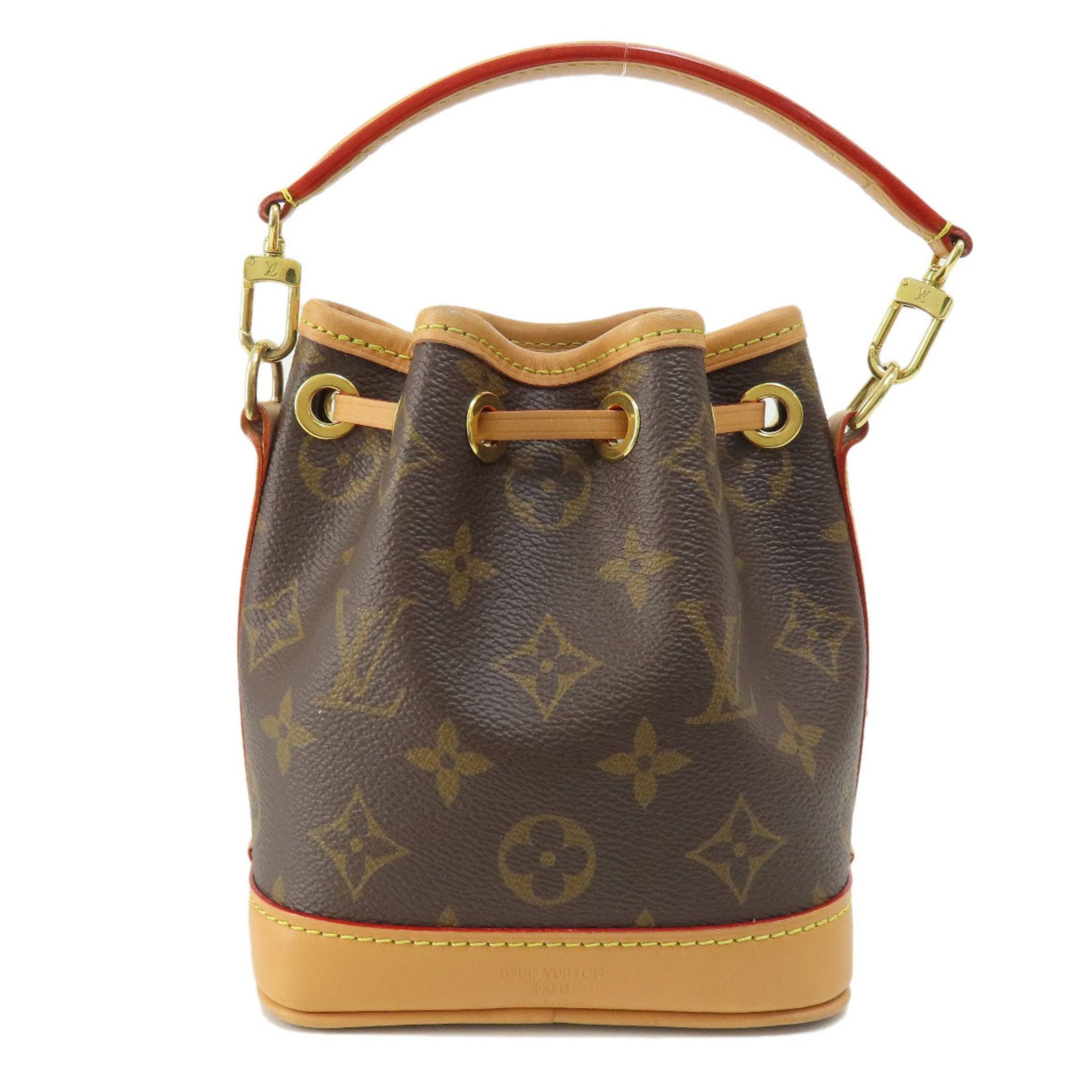 Louis Vuitton Nano Noe Handbag Canvas