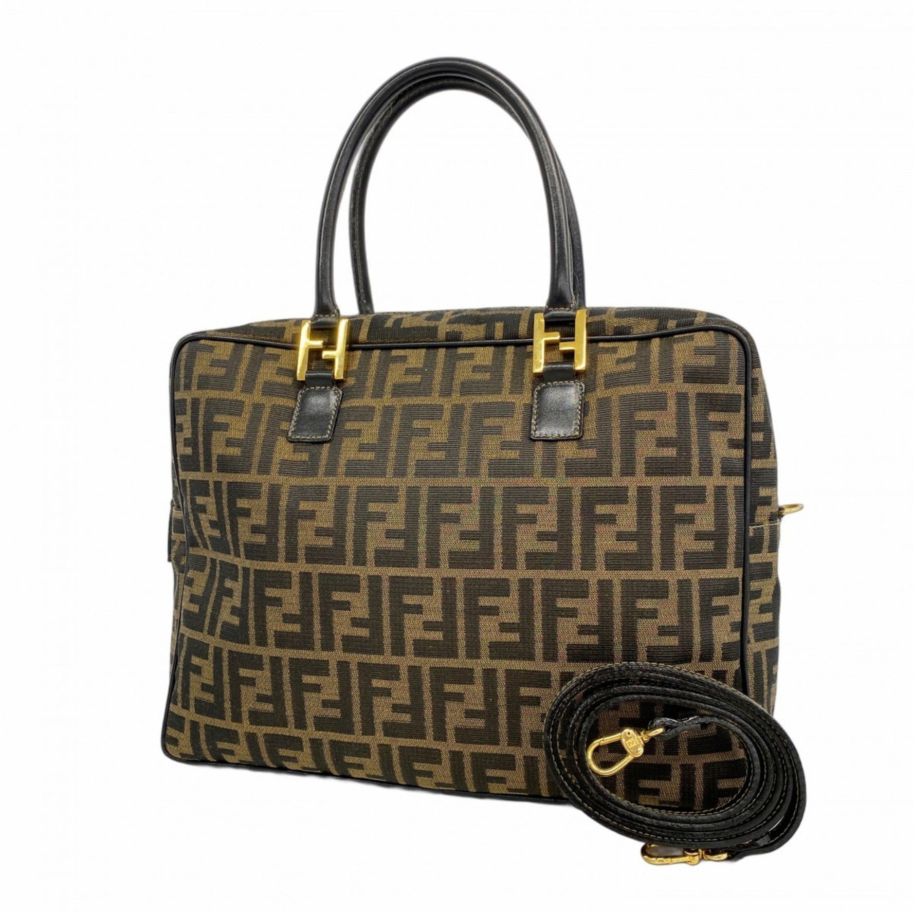 Fendi Zucca nylon canvas bag in