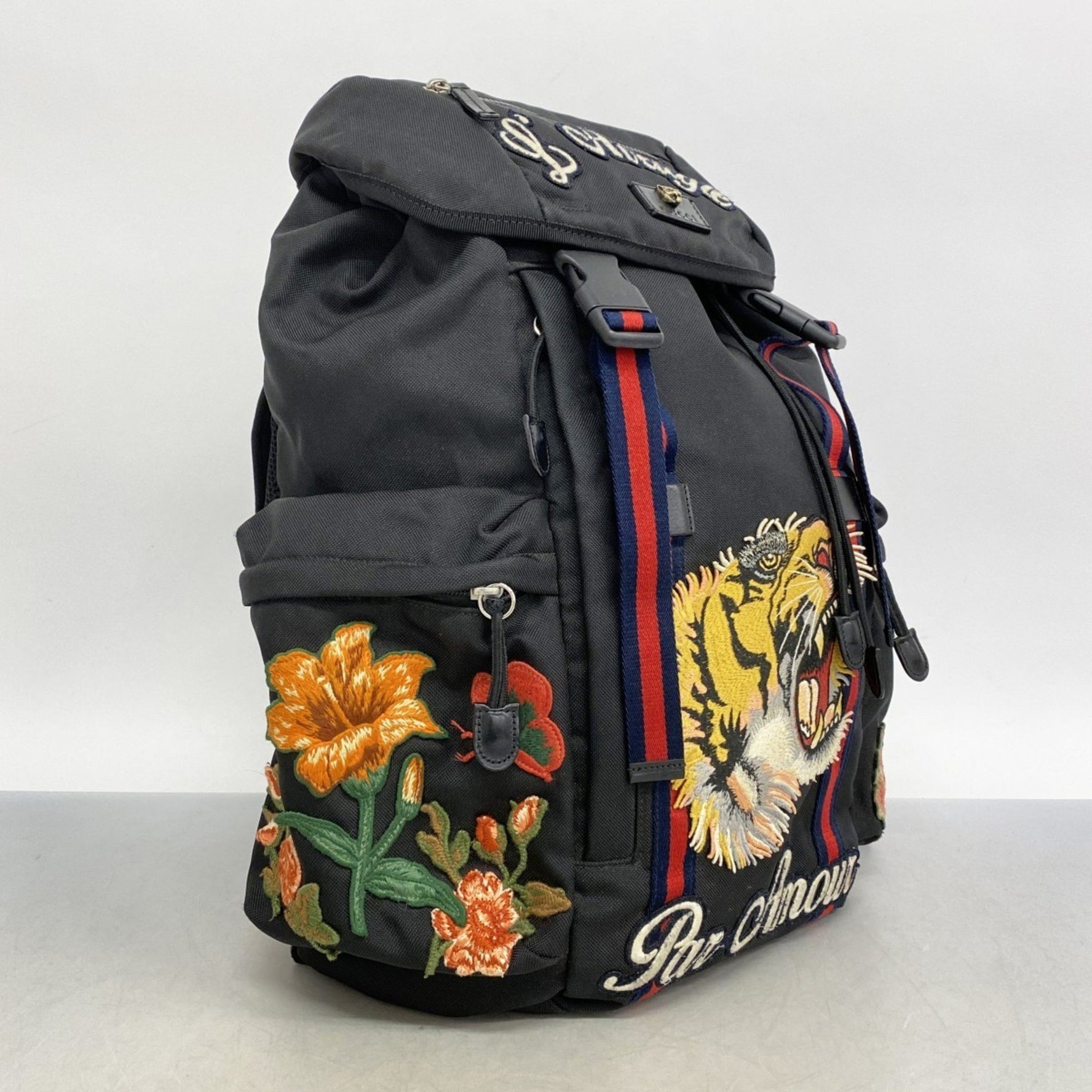 Gucci Backpack/Daypack Sherry Line Nylon