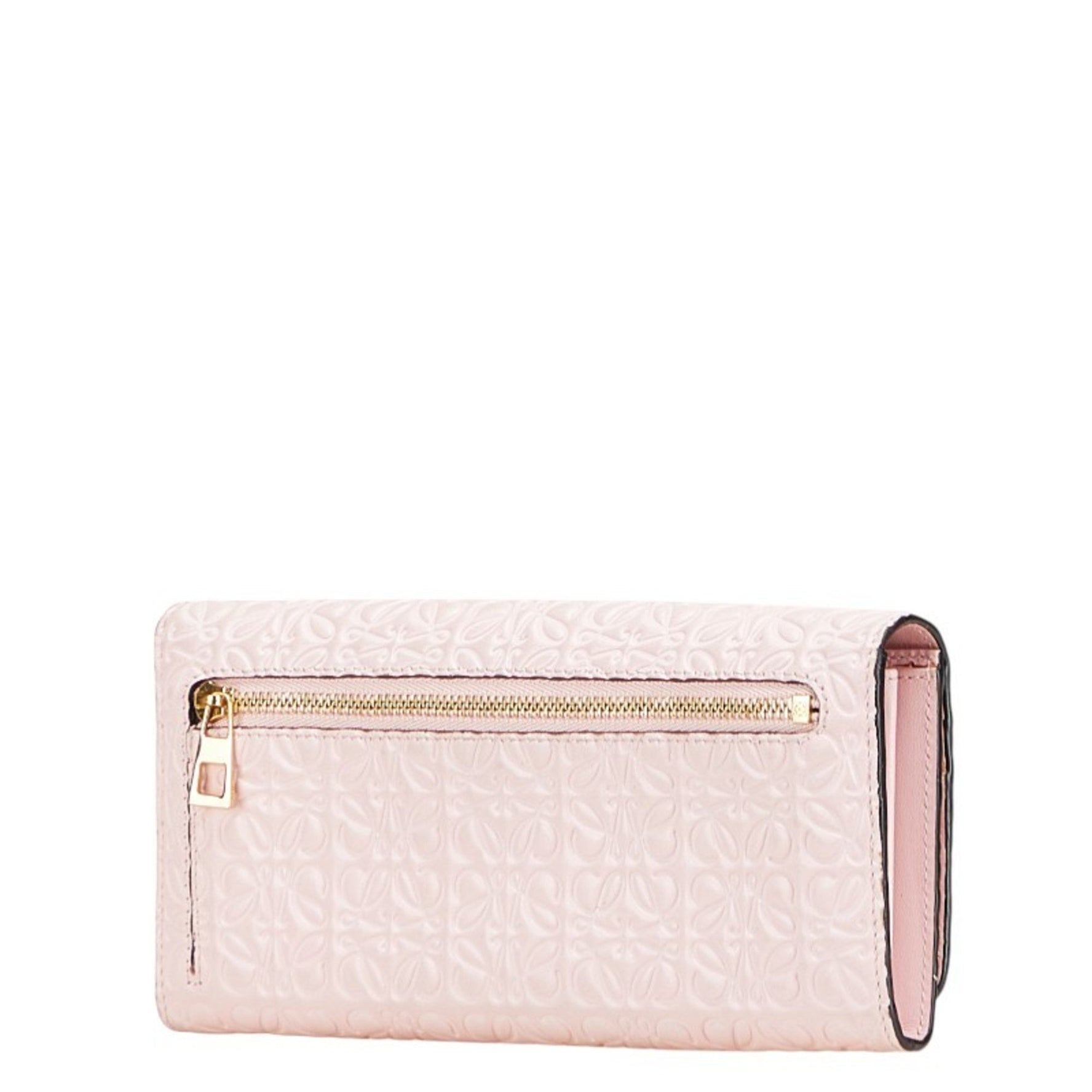 LOEWE Anagram Long Wallet Leather