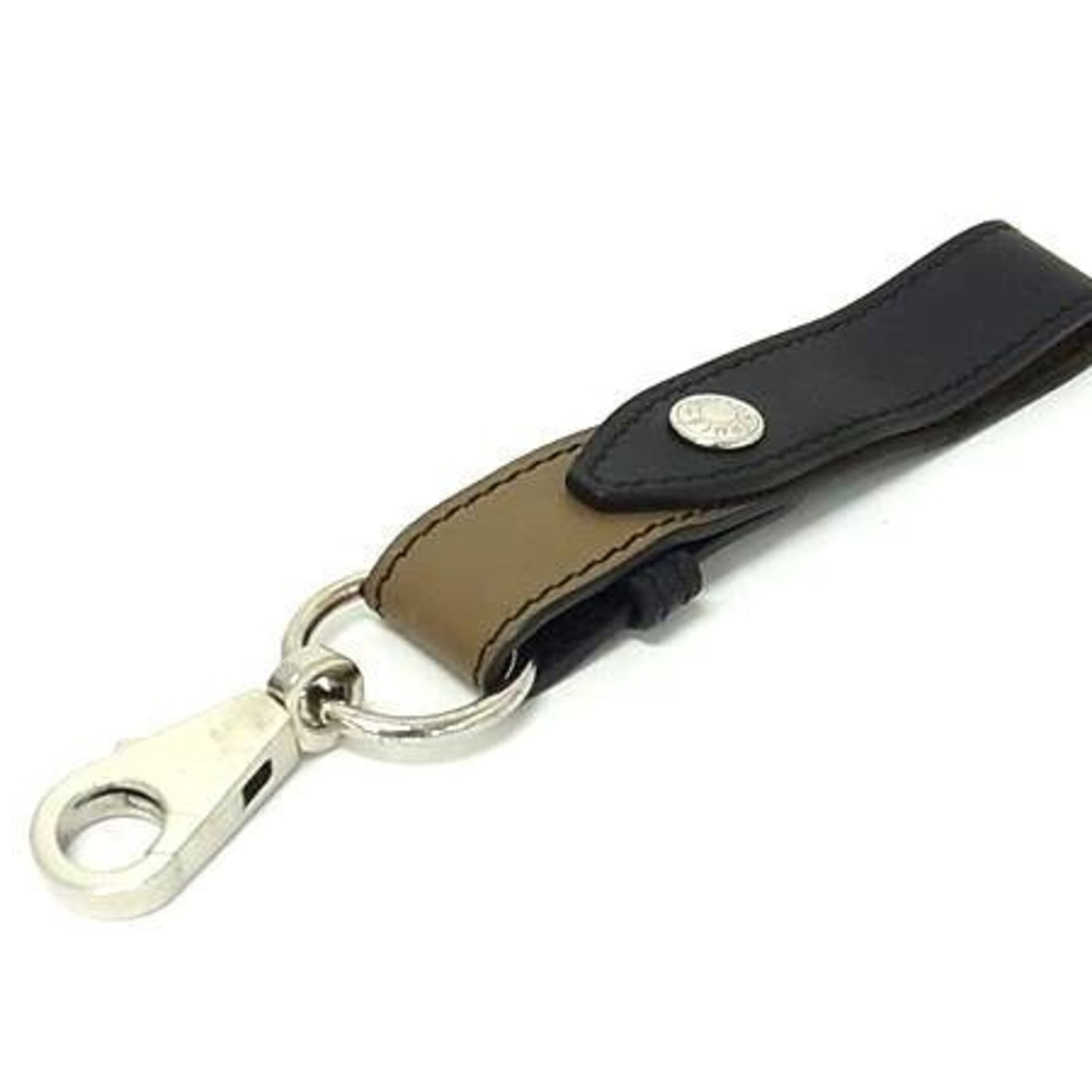 HERMES Fidel Glove Holder - Black and Brown Leather for Men Women