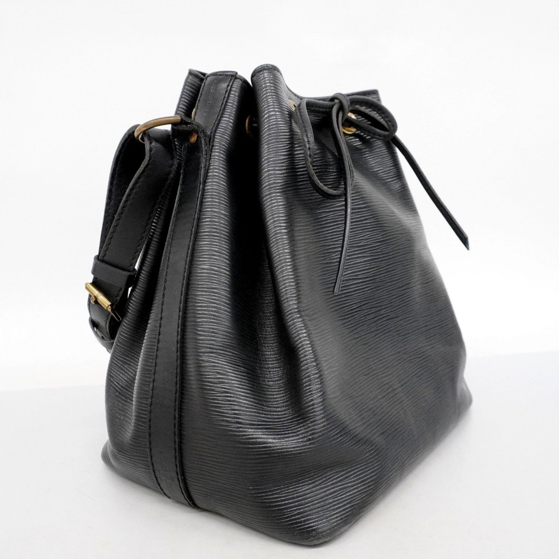 Louis Vuitton Epi Petit Noe Shoulder Bag M44102 Noir Women's