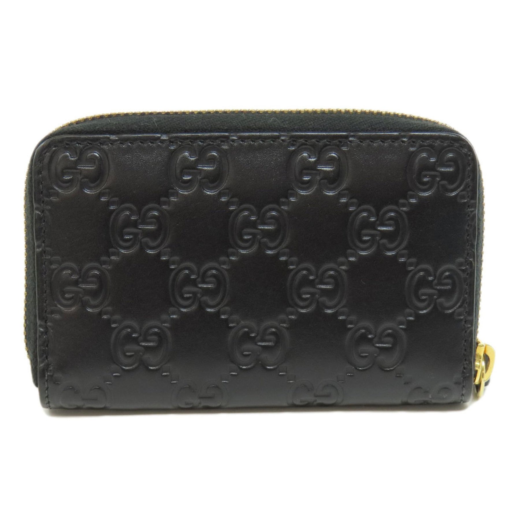 Gucci GG Shima Business Card Holder/Card Case Leather Women's GUCCI