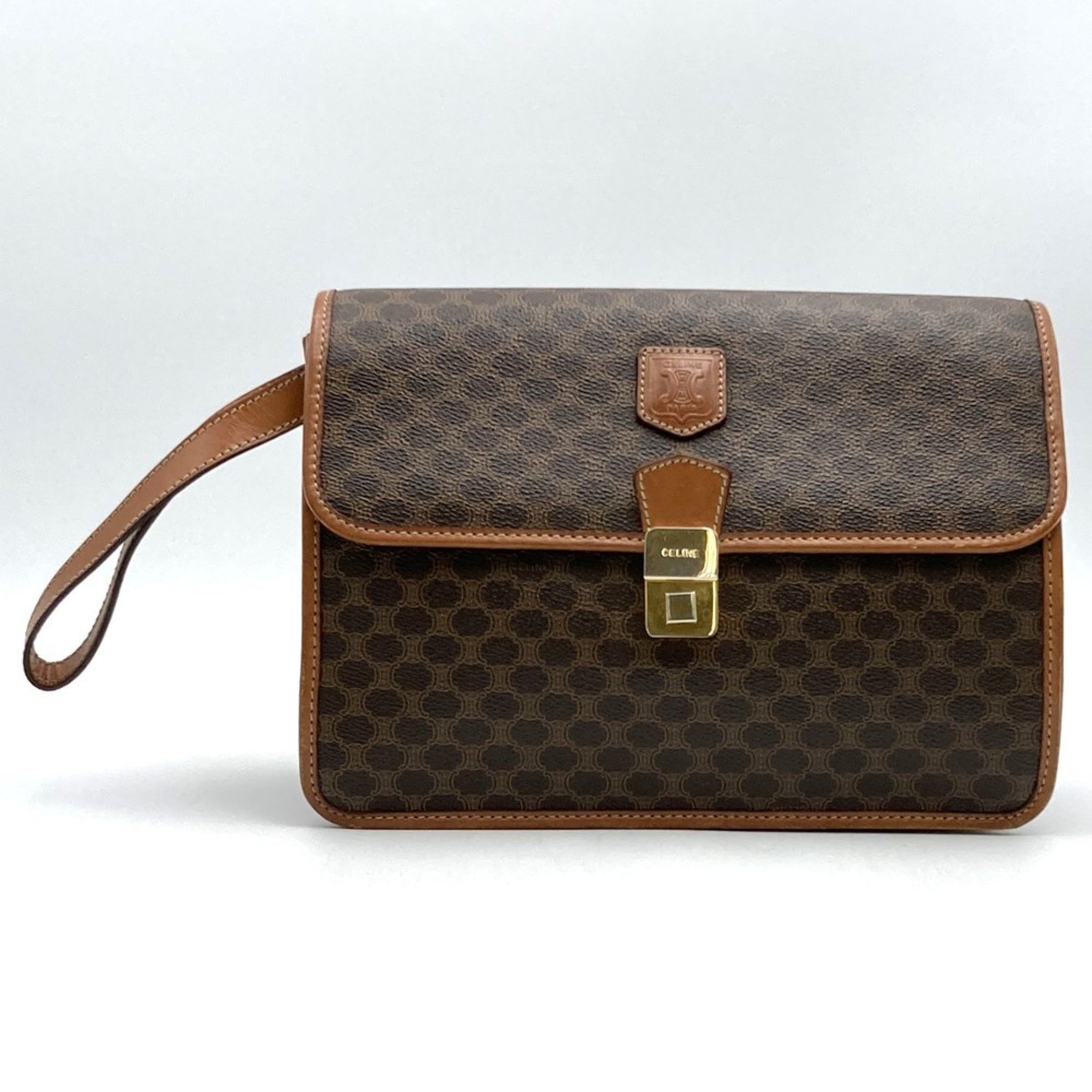 CELINE Second Bag, Macadam Clutch Bag