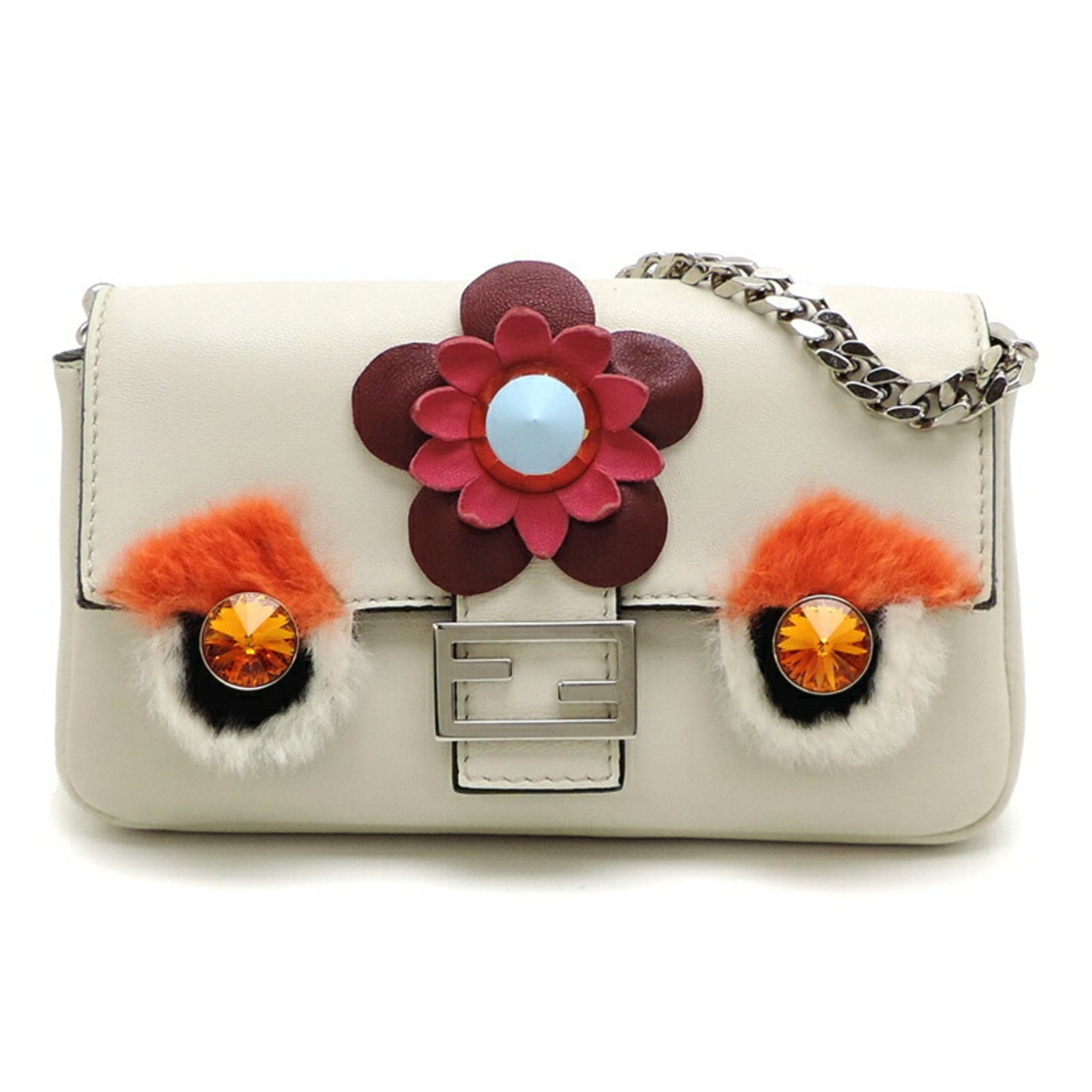 Fendi Micro Baguette Pouch Leather