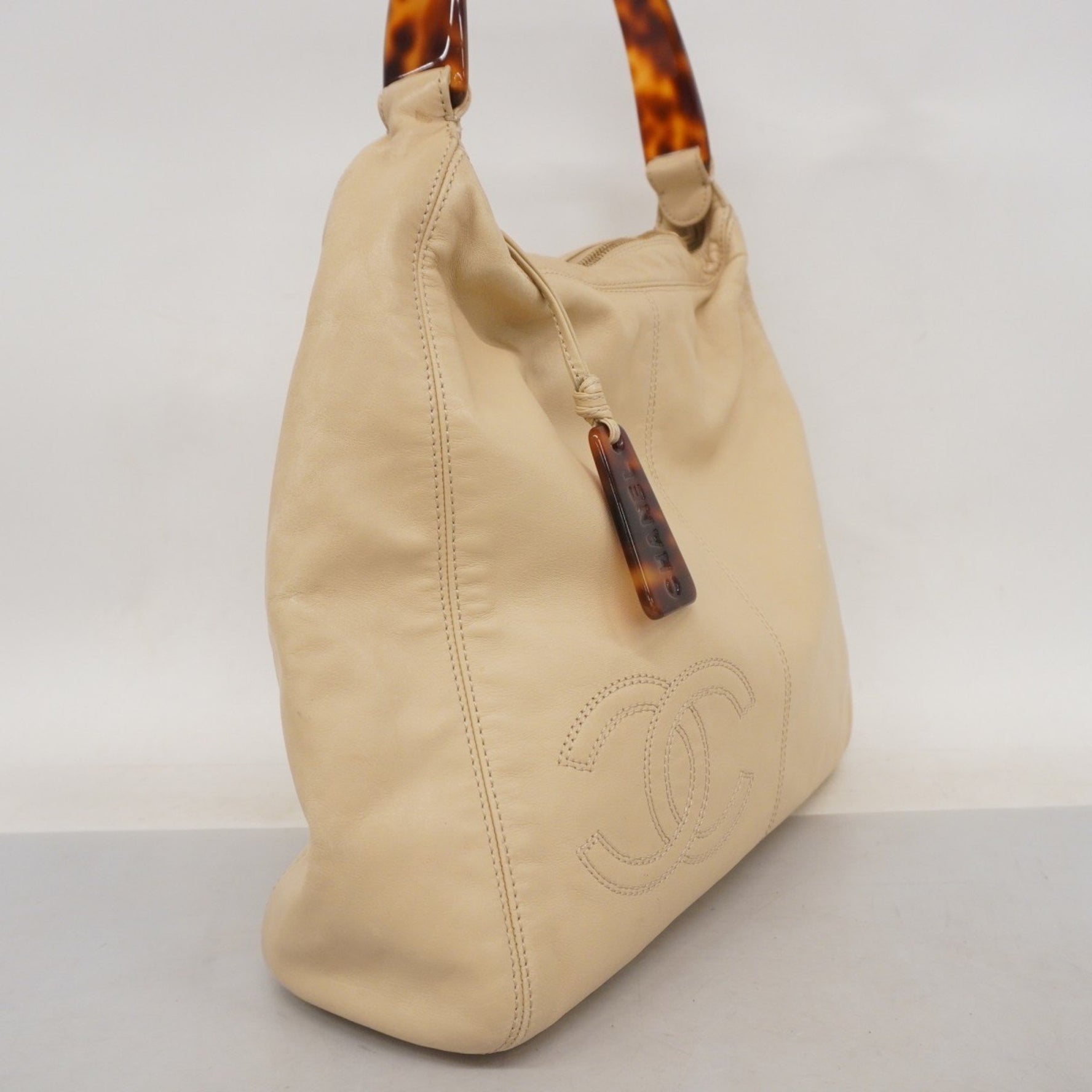 Chanel shoulder bag, leather