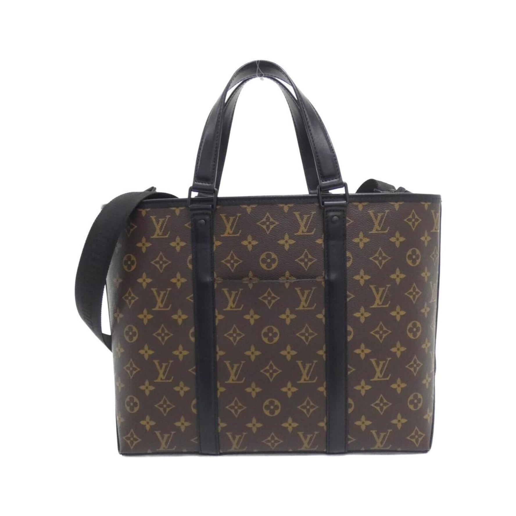 Louis Vuitton Monogram Macassar Weekend Tote PM Handbag