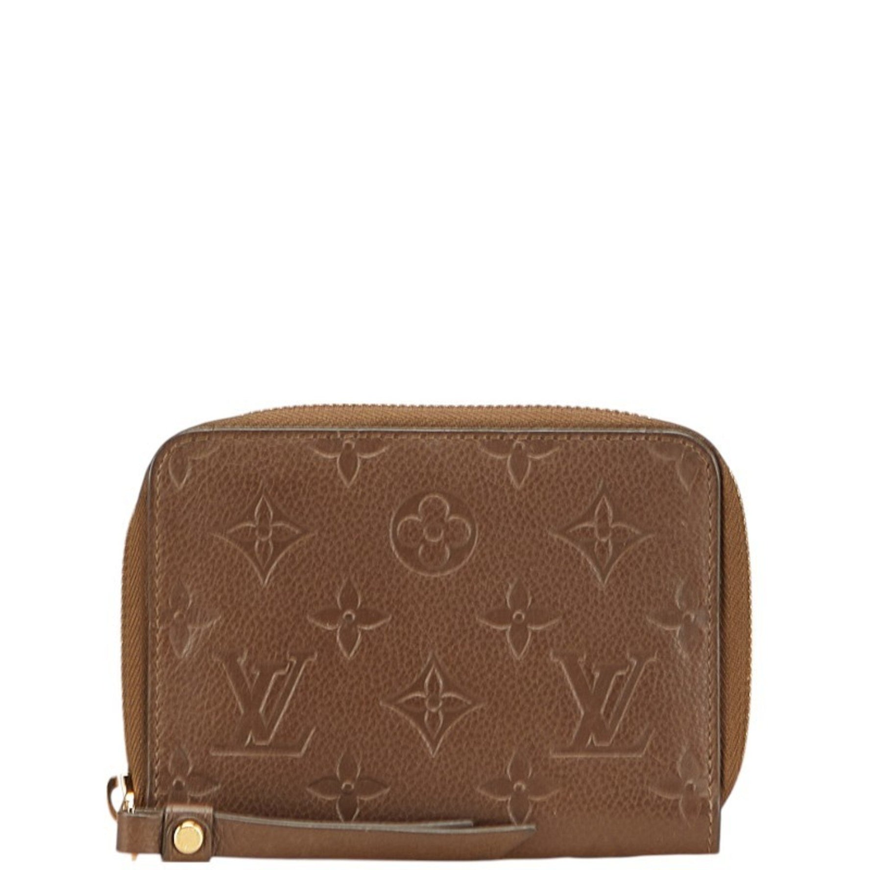 Louis Vuitton Monogram Empreinte Portefeuille Secrete Compact Bi-fold Wallet Leather LOUIS VUITTON