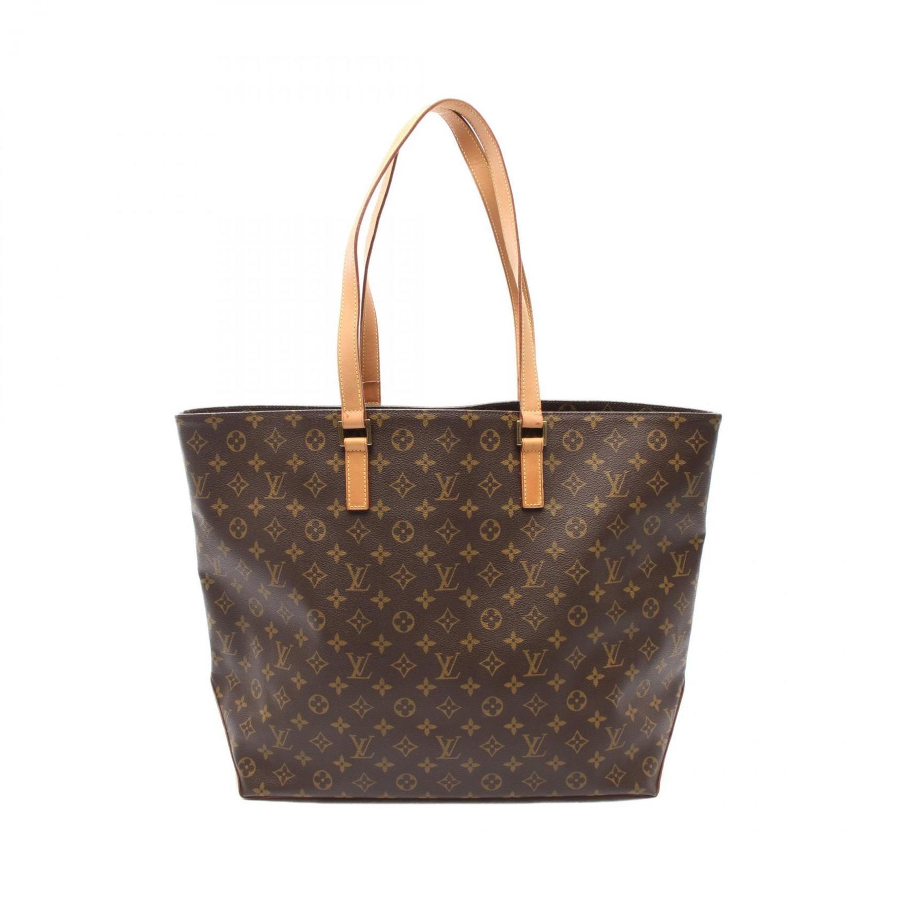 Louis Vuitton Cabalto Monogram Tote Bag Coated Canvas Leather Brown