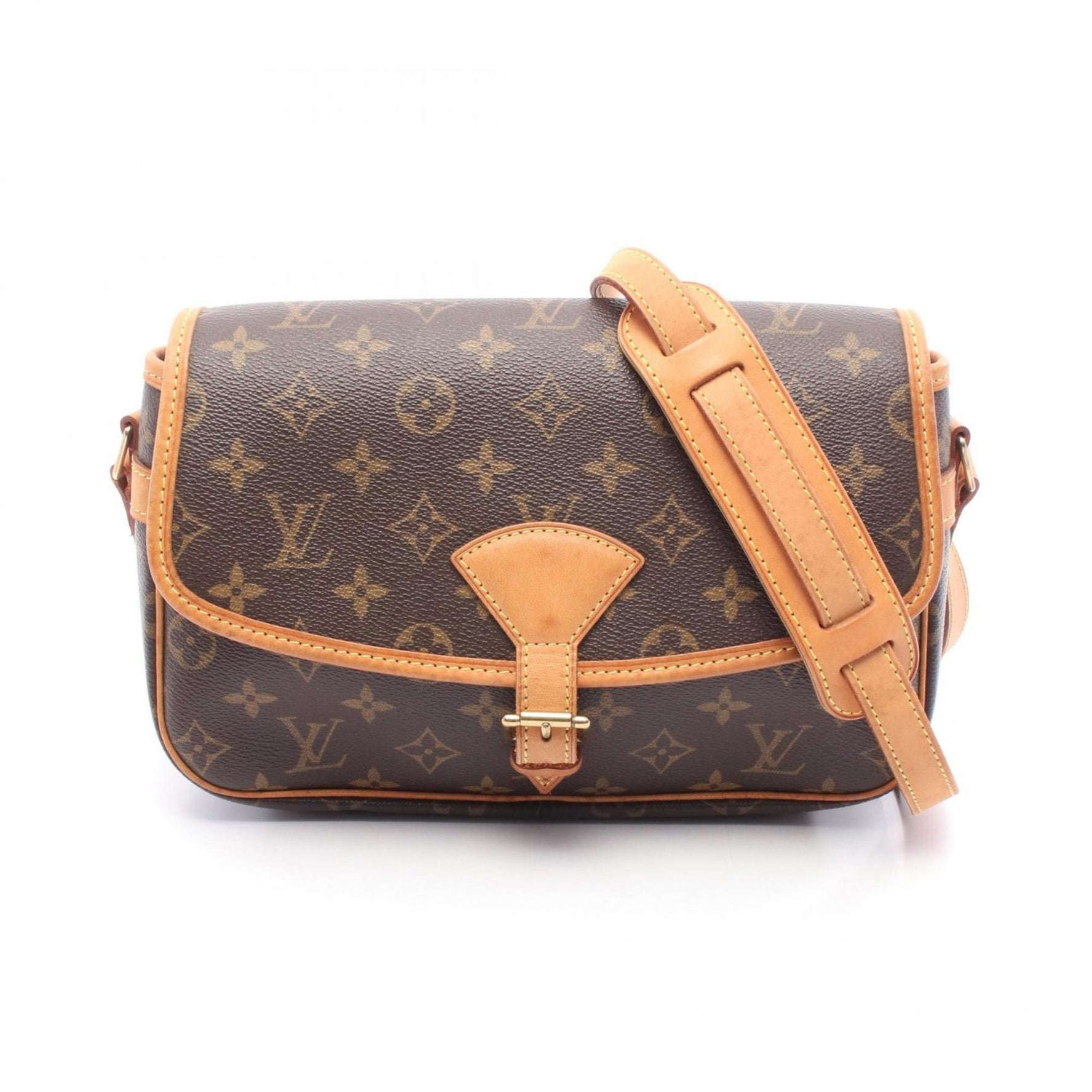 Louis Vuitton Sologne Monogram Shoulder Bag, Coated Canvas and Leather