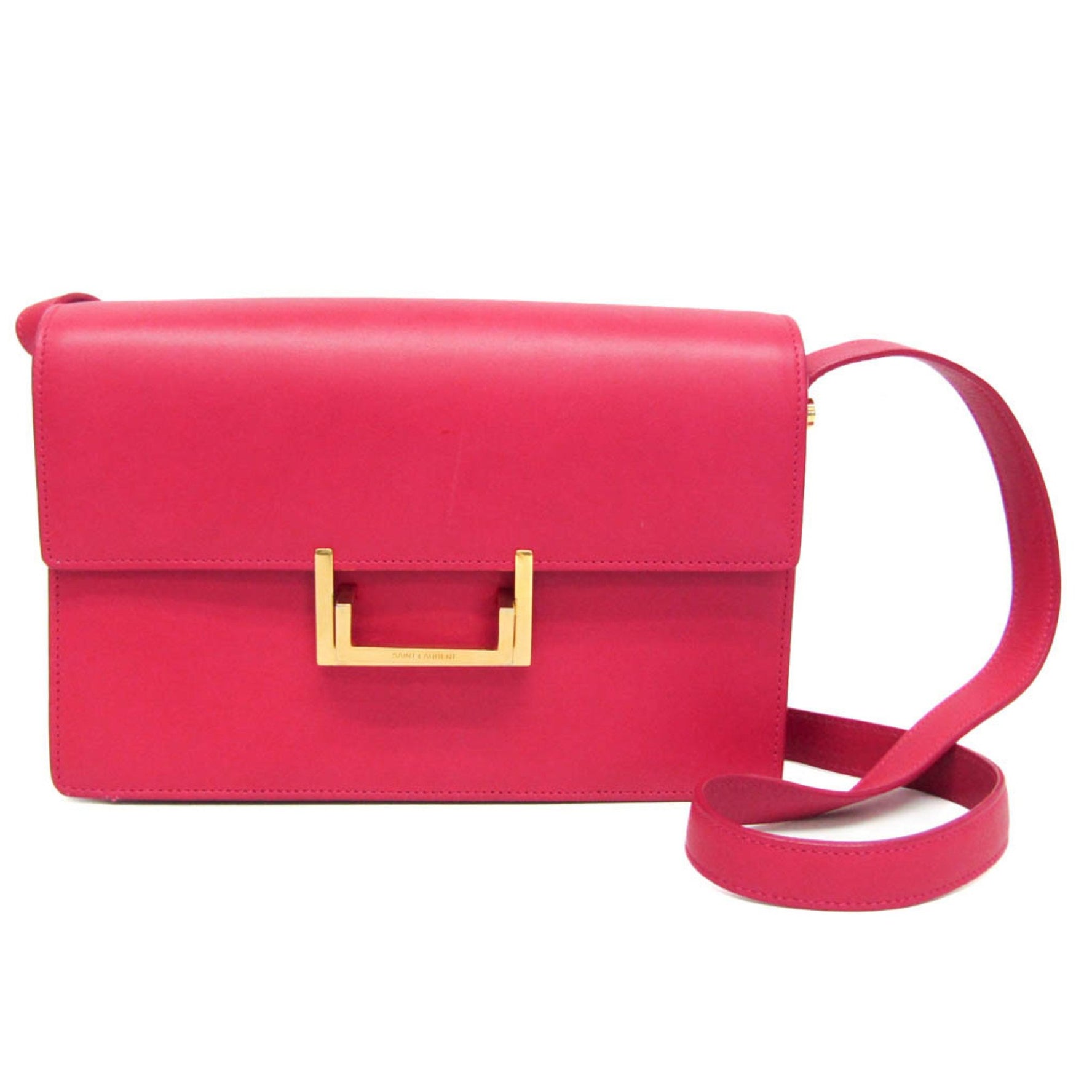 Saint Laurent Women's Leather Shoulder Bag Pink