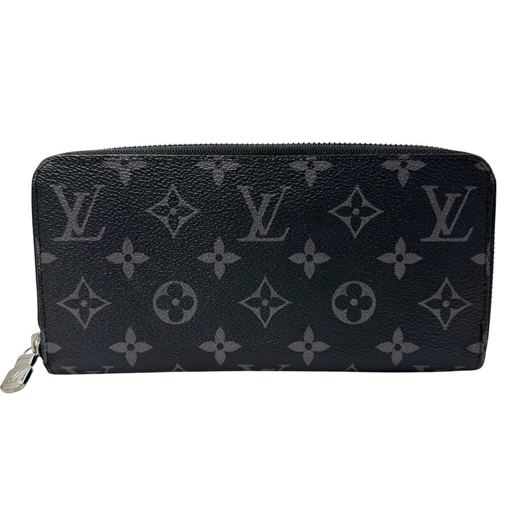 Louis Vuitton Eclipse Monogram Zippy Wallet, Horizontal