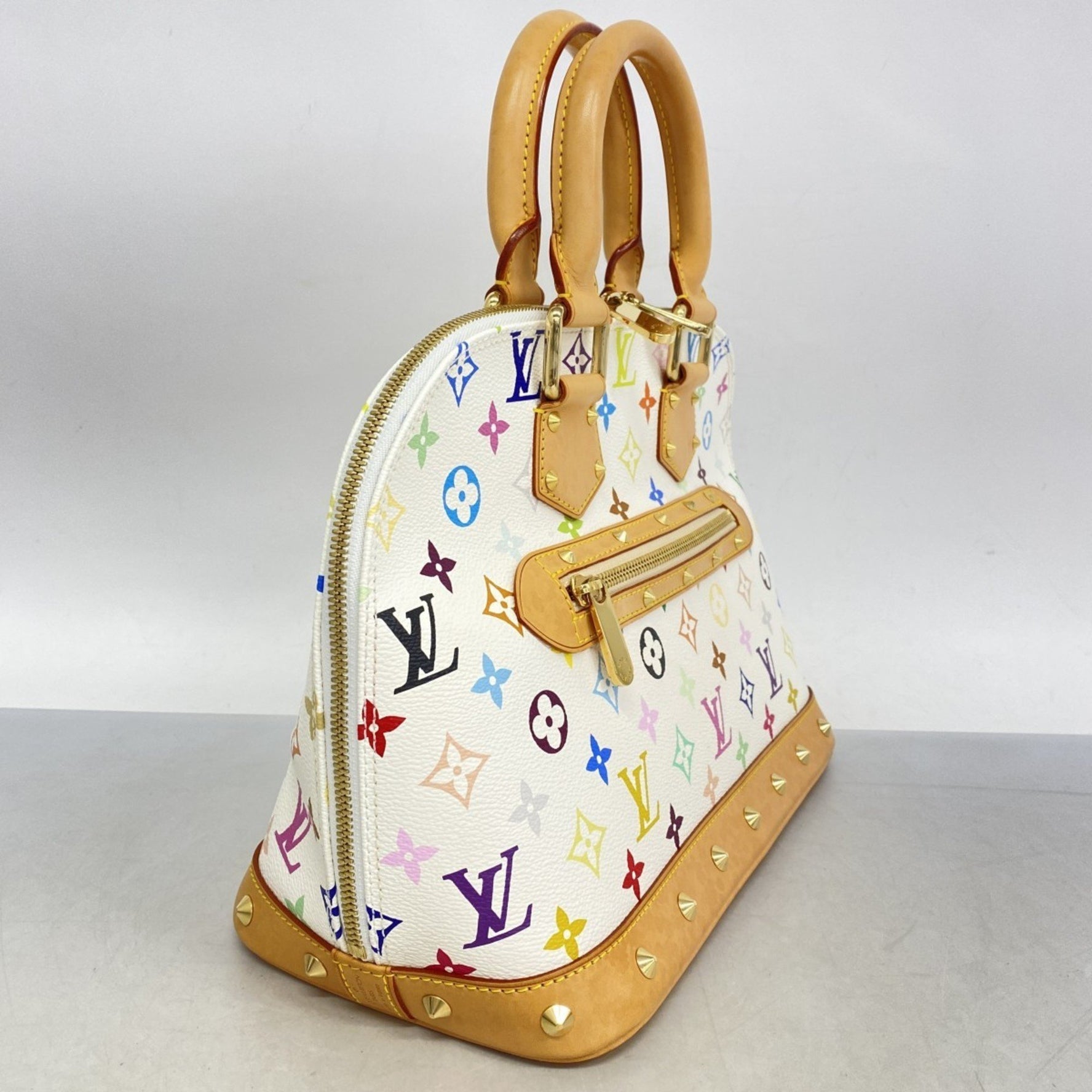 Louis Vuitton Monogram Multicolore Alma Handbag Bron
