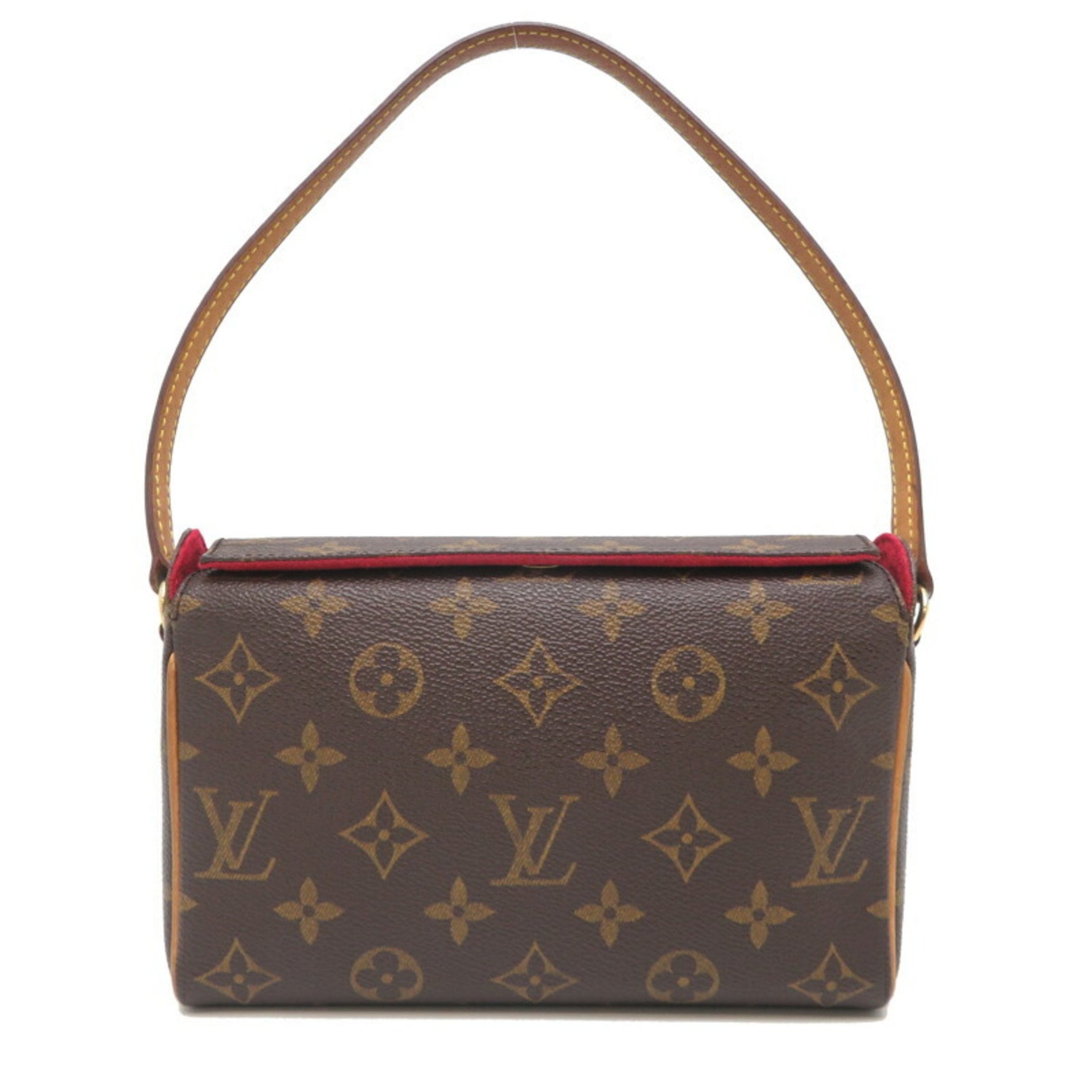 Louis Vuitton Recital Shoulder Bag Monogram Brown