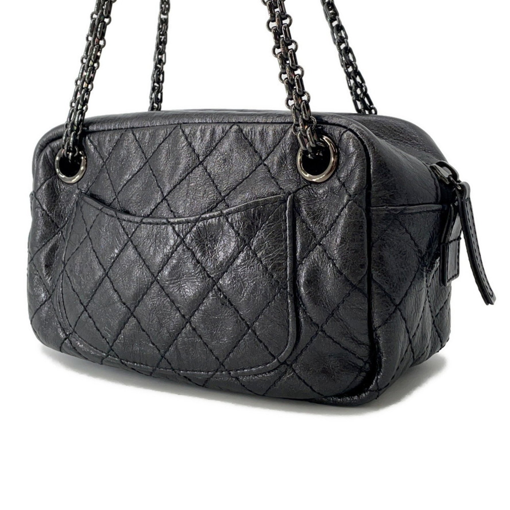 Chanel Chain Shoulder Bag Matelasse 2.55