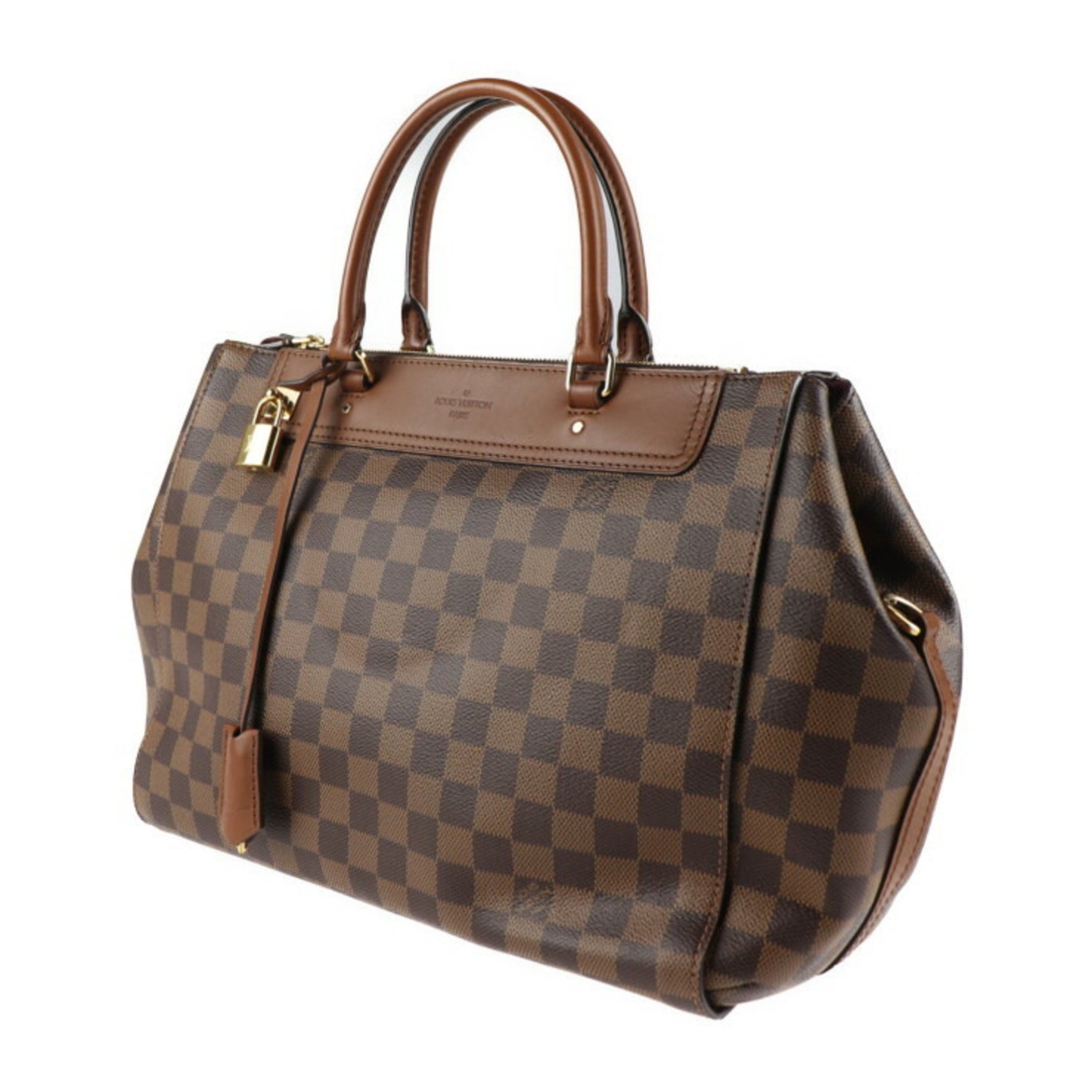 Louis Vuitton Greenwich Handbag Damier Canvas Shoulder Bag