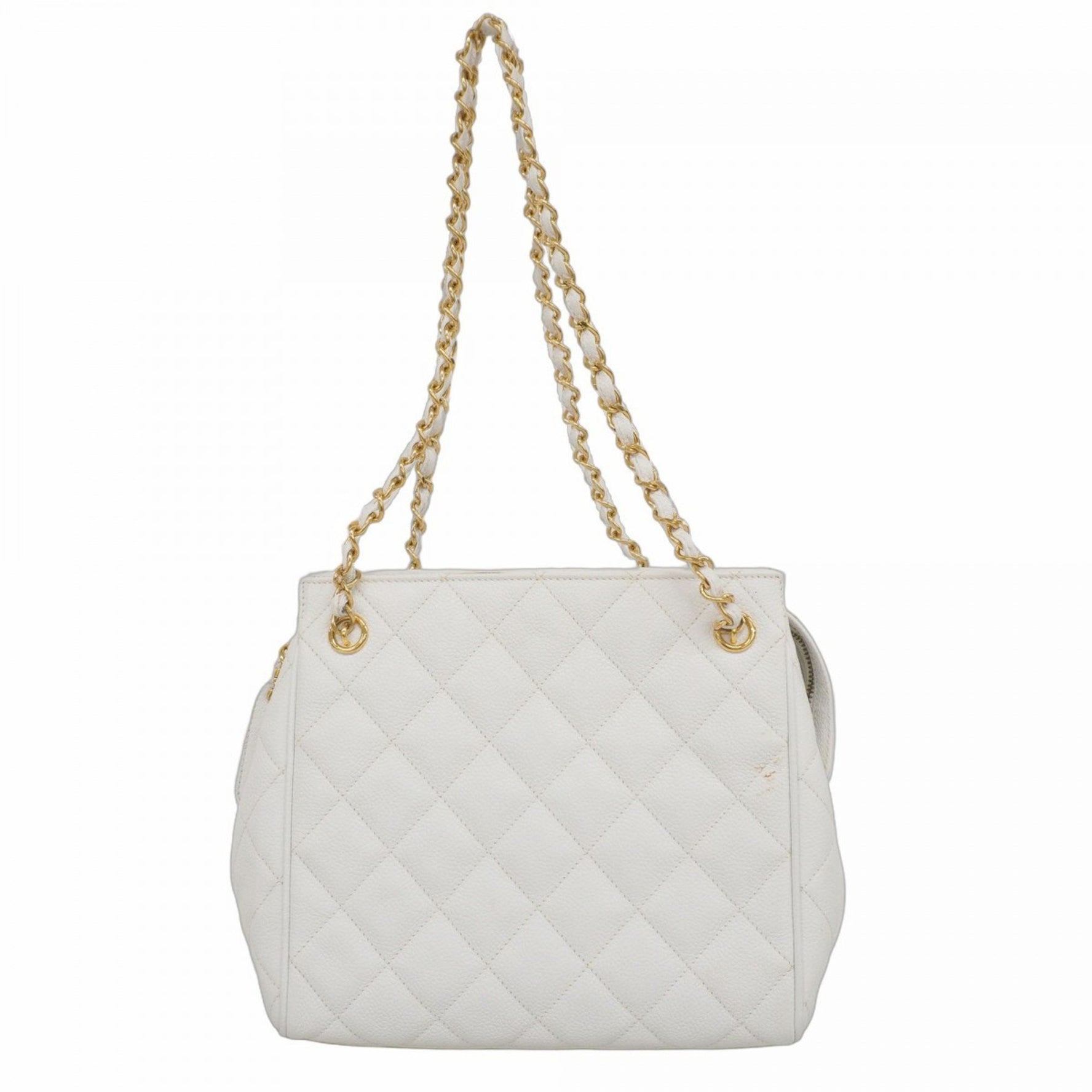 Chanel Matelasse Shoulder Bag with Chain Bag, Caviar Skin